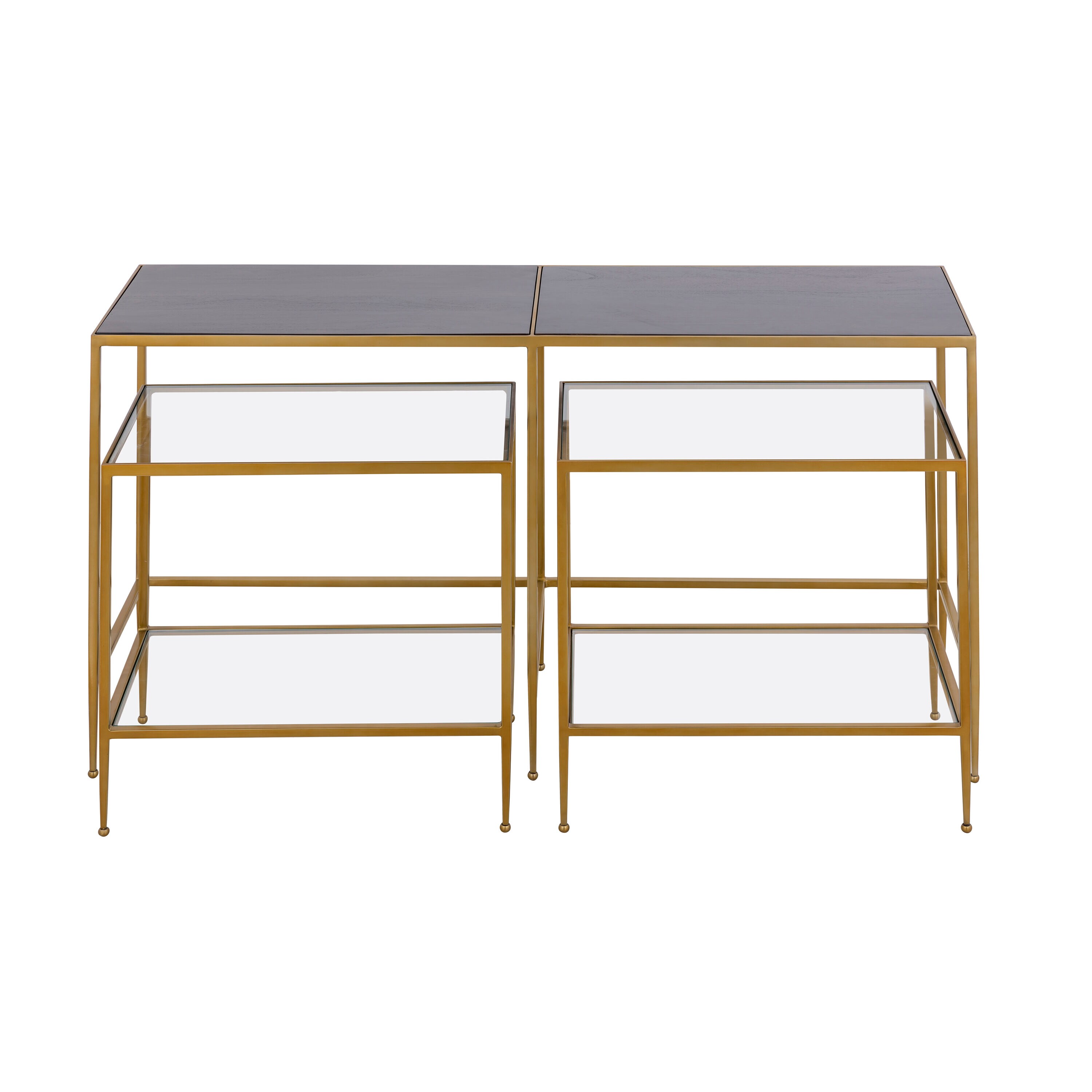 Westmore by ELK Lighting Salina Modern Brown Console Table in the