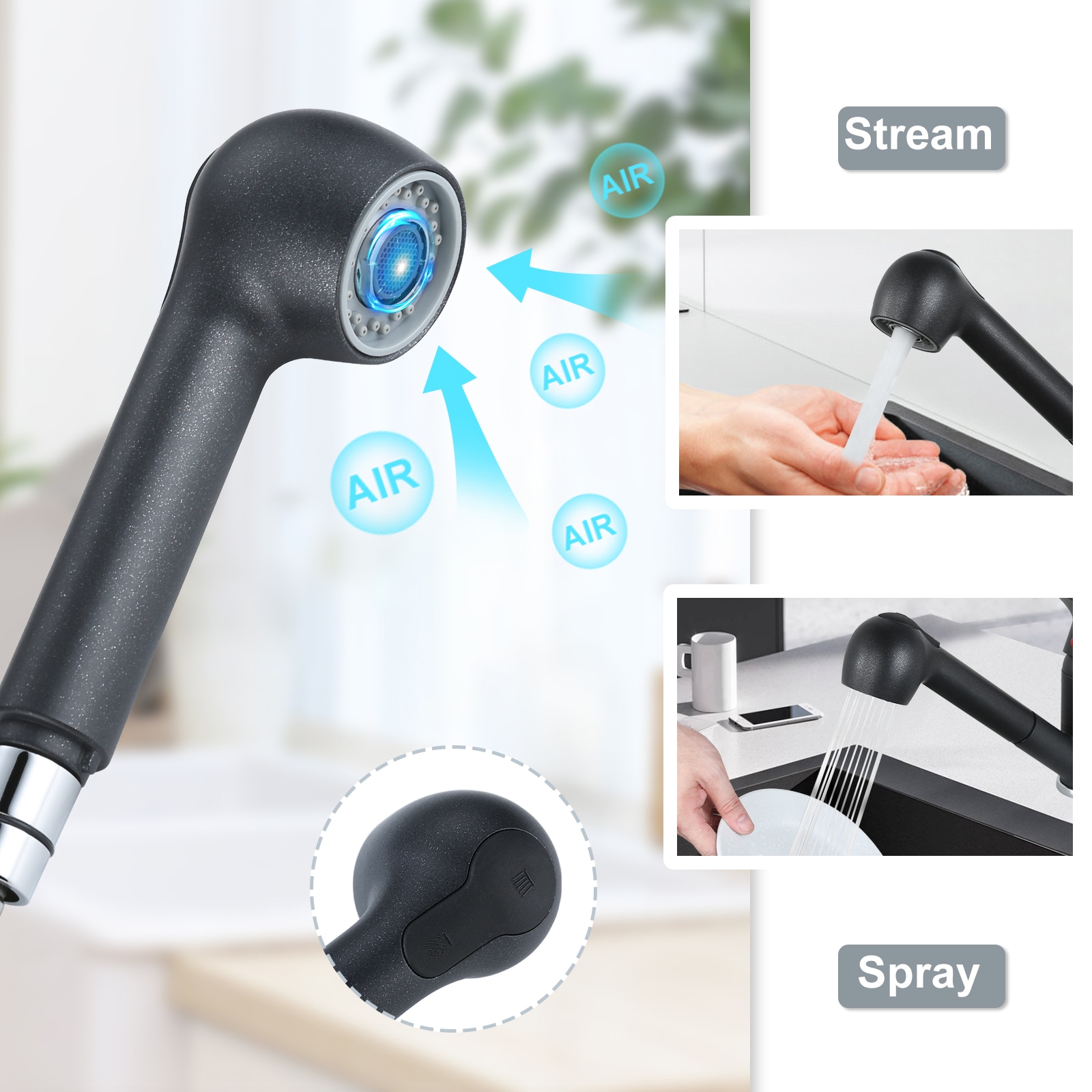 WOWOW 2310501Q-LW Kitchen-Faucets - View #6