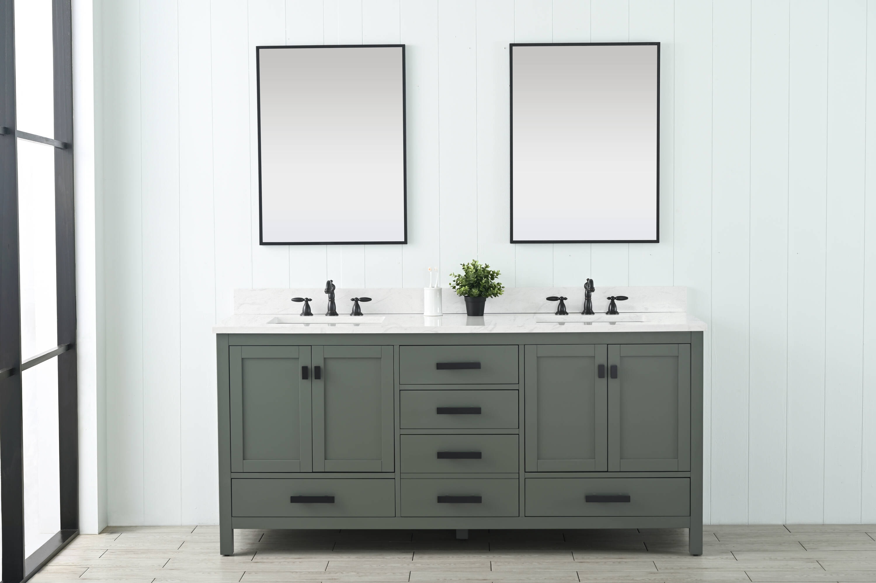 Design Element V01-72-VG Bath-Vanity-Combo - View #2