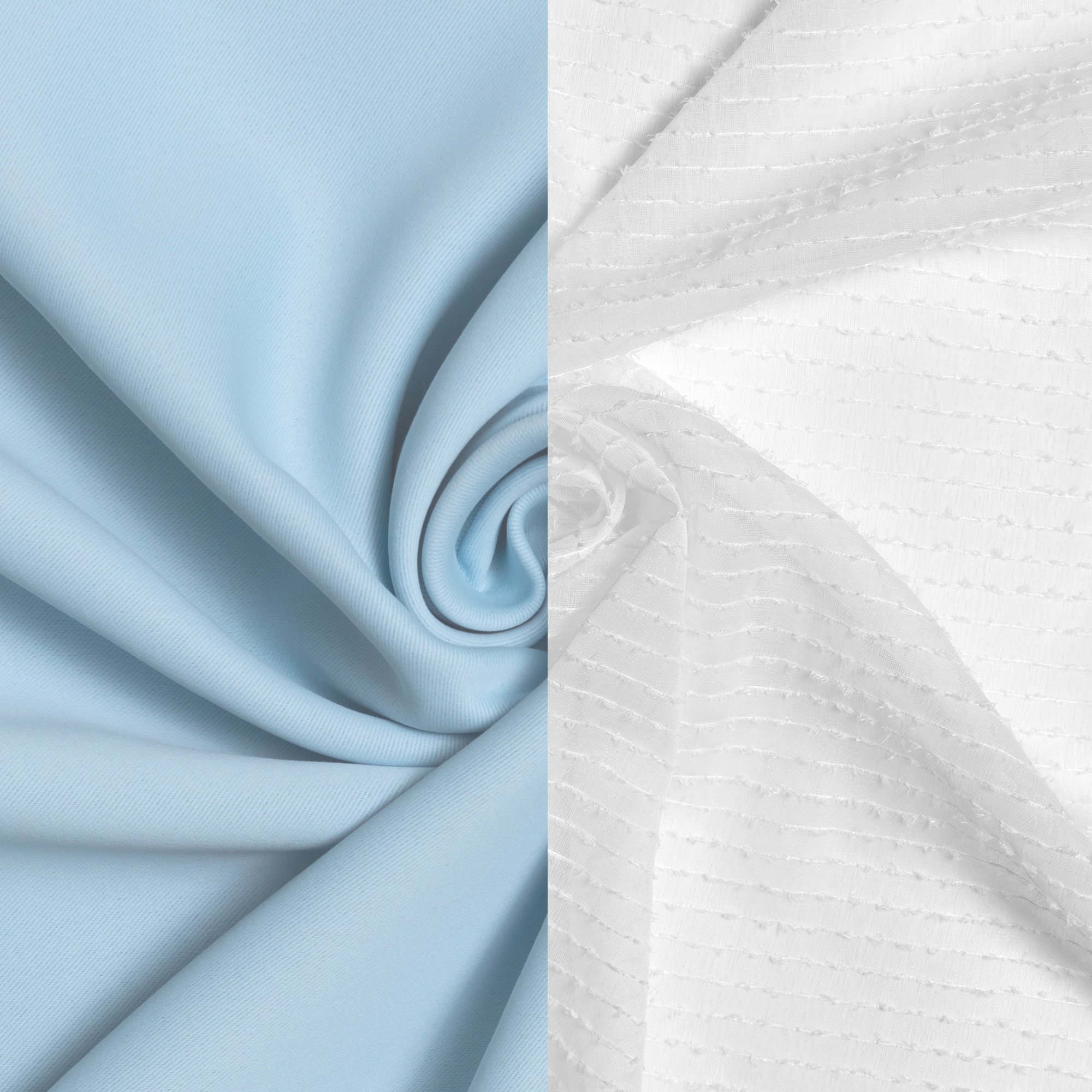 Best Home Fashion MM-STRIPE-96-SKYBLUE curtains - View #3