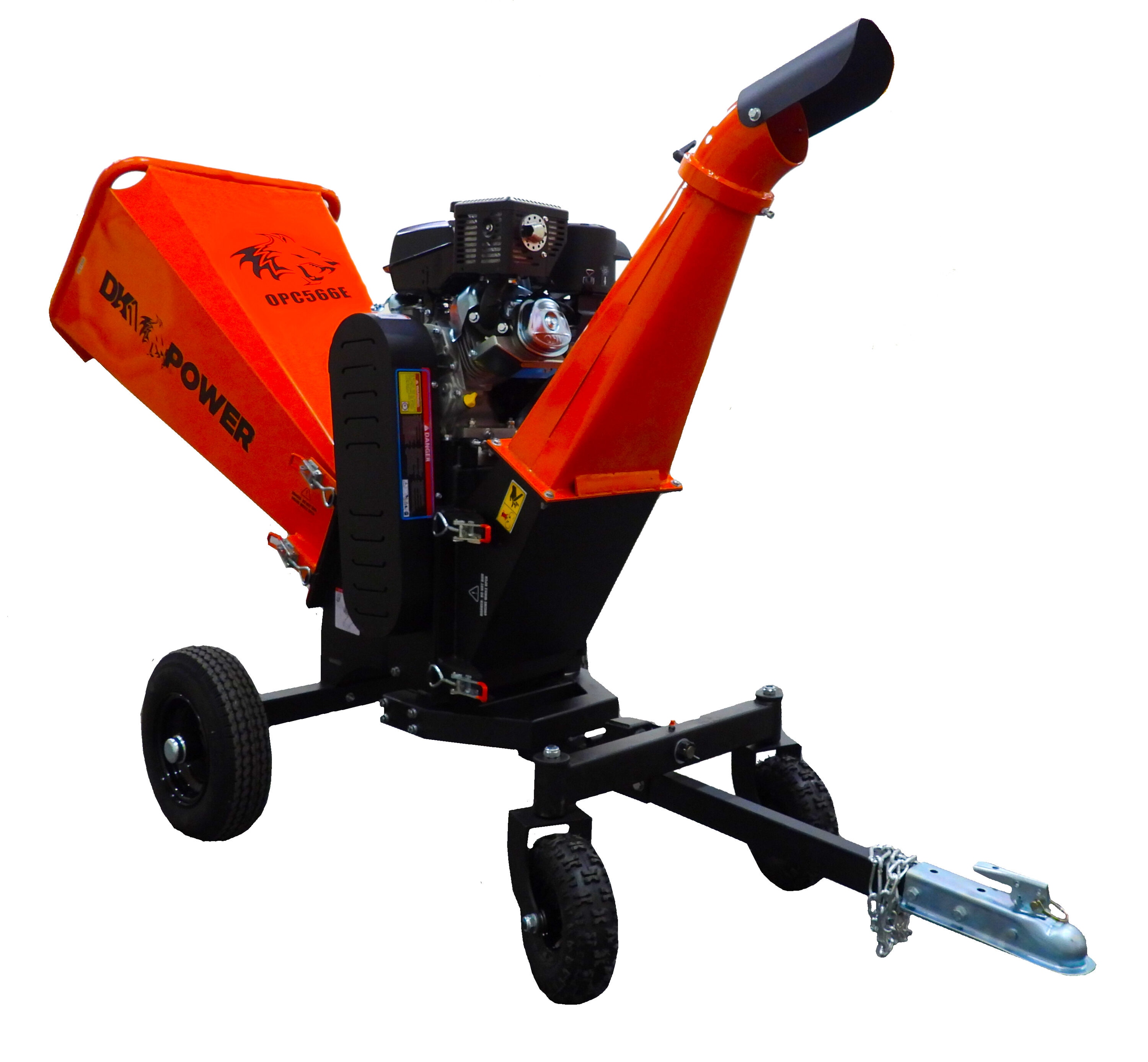 DK2 14-HP with Electric Start 429-cc Kohler 6-in Steel Gas Wood Chipper in  the Gas Wood Chippers department at