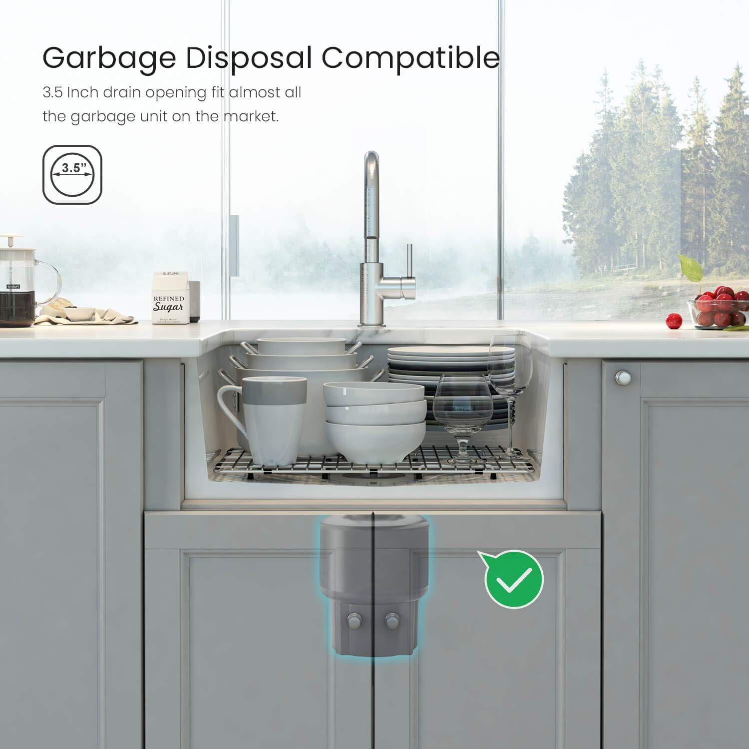 Innobule LS-K2-S18SQ Kitchen-Sinks - View #4