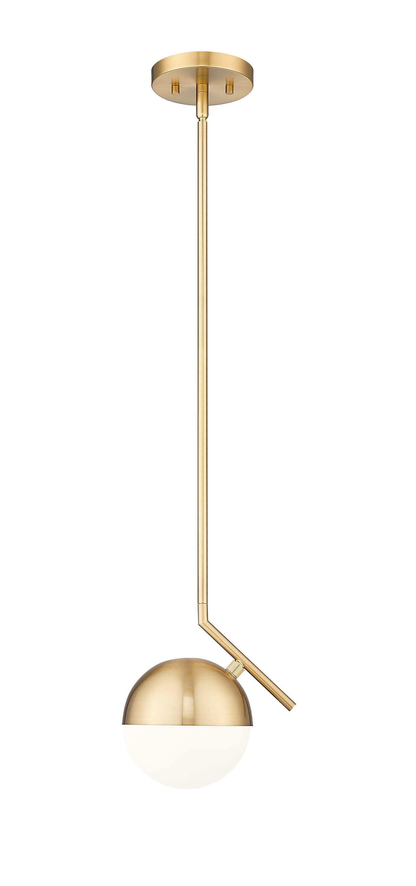 Z-Lite Titus 4.5-in W 2-Light Gold Transitional Led