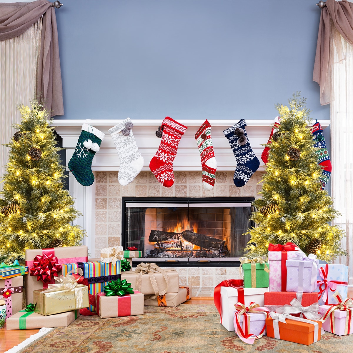 WELLFOR CM-HJY-23496US Artificial-Christmas-Trees - View #7