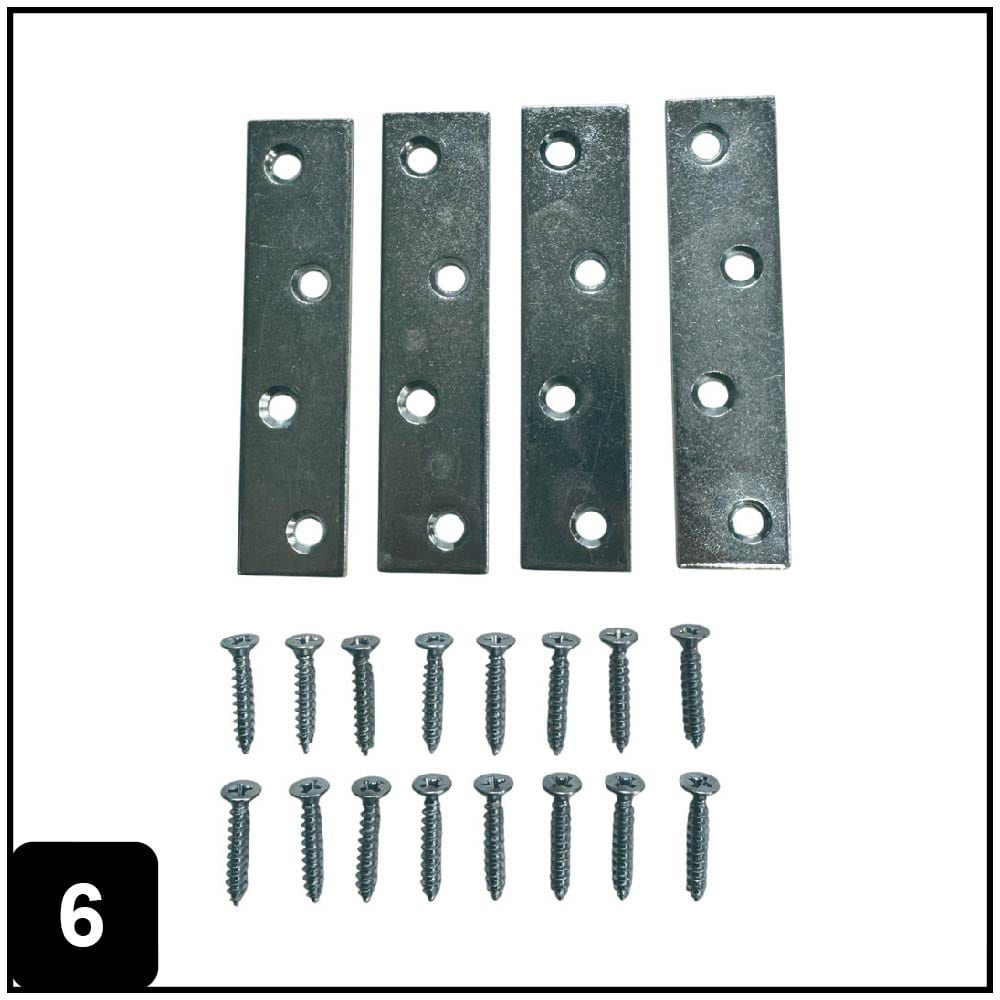 RELIABILT 22521ZCXLG Mending-Plates-Brackets-Braces - View #6