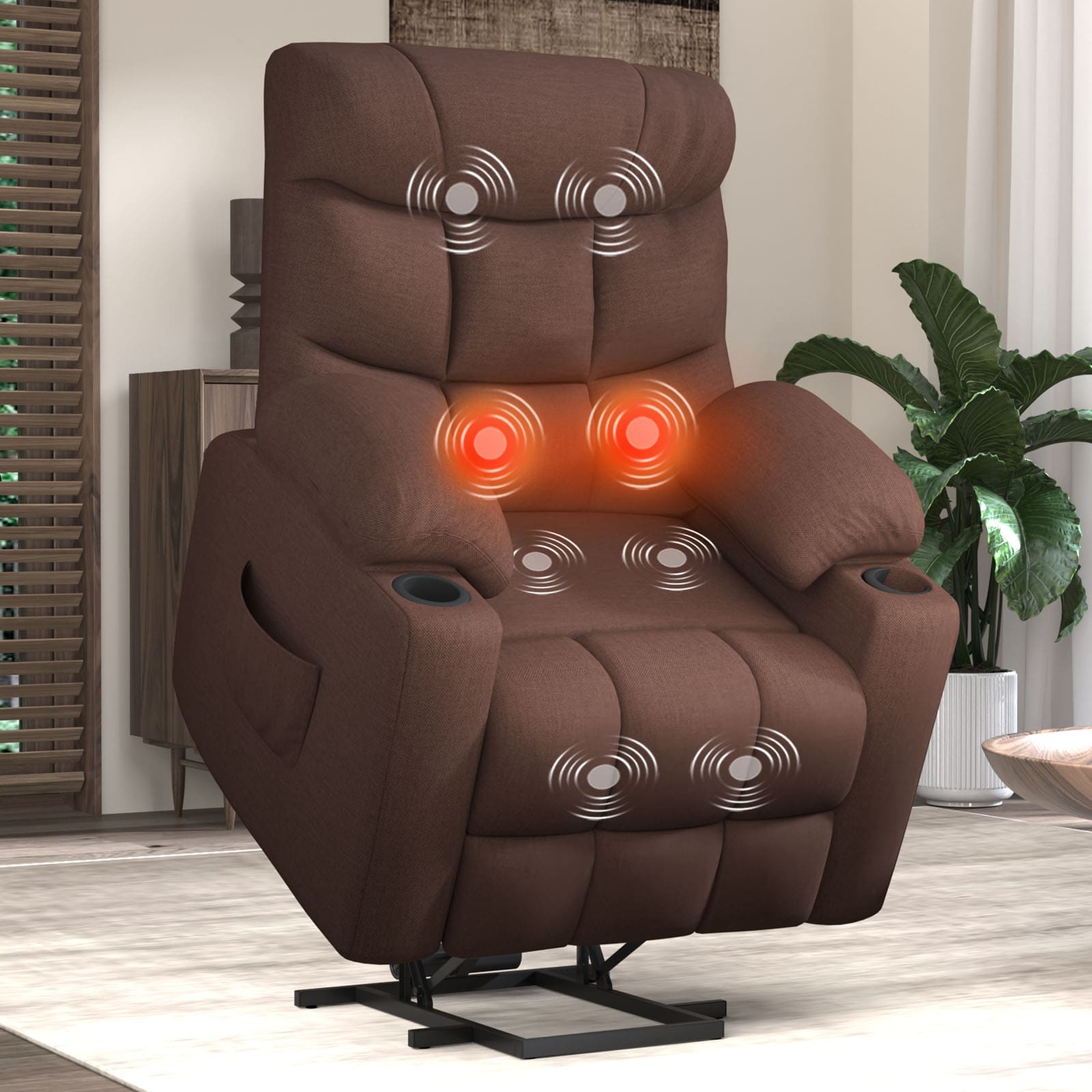 AECOJOY  Recliner Chairs for Adults Power Lift Chairs Recliners for Elderly