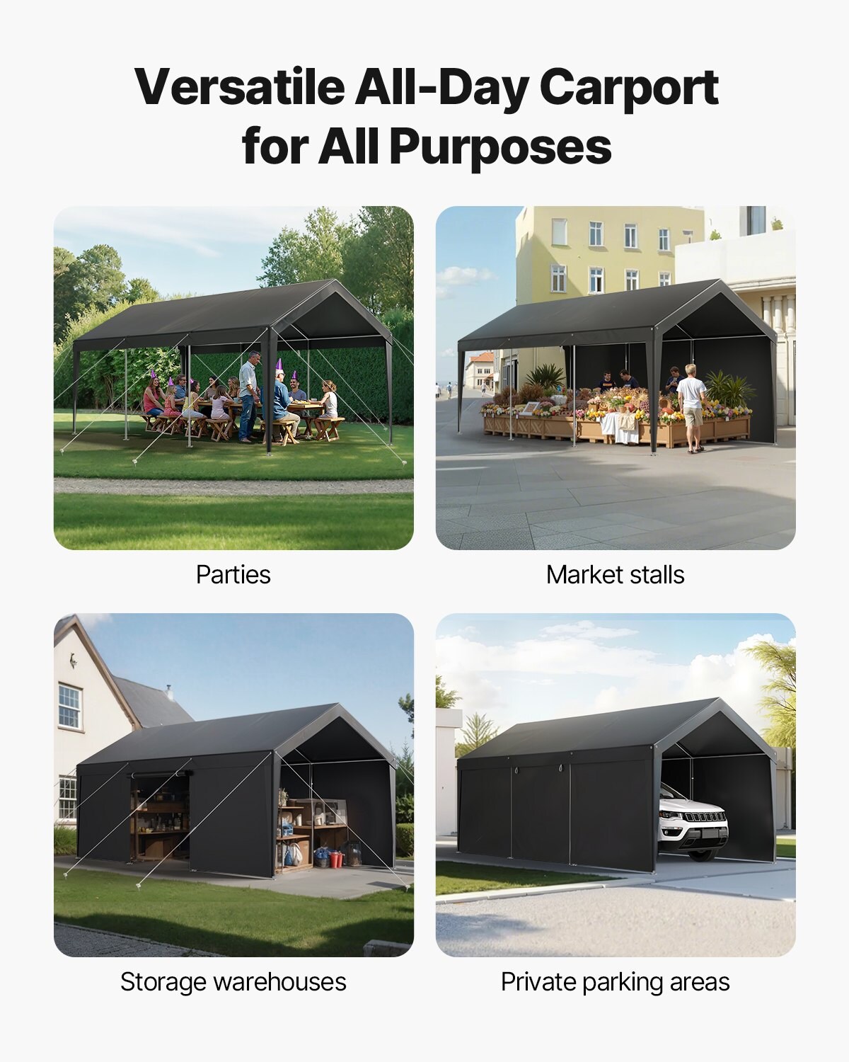 GIVIMO LW102GIVSS1577 Carport-Covers - View #8