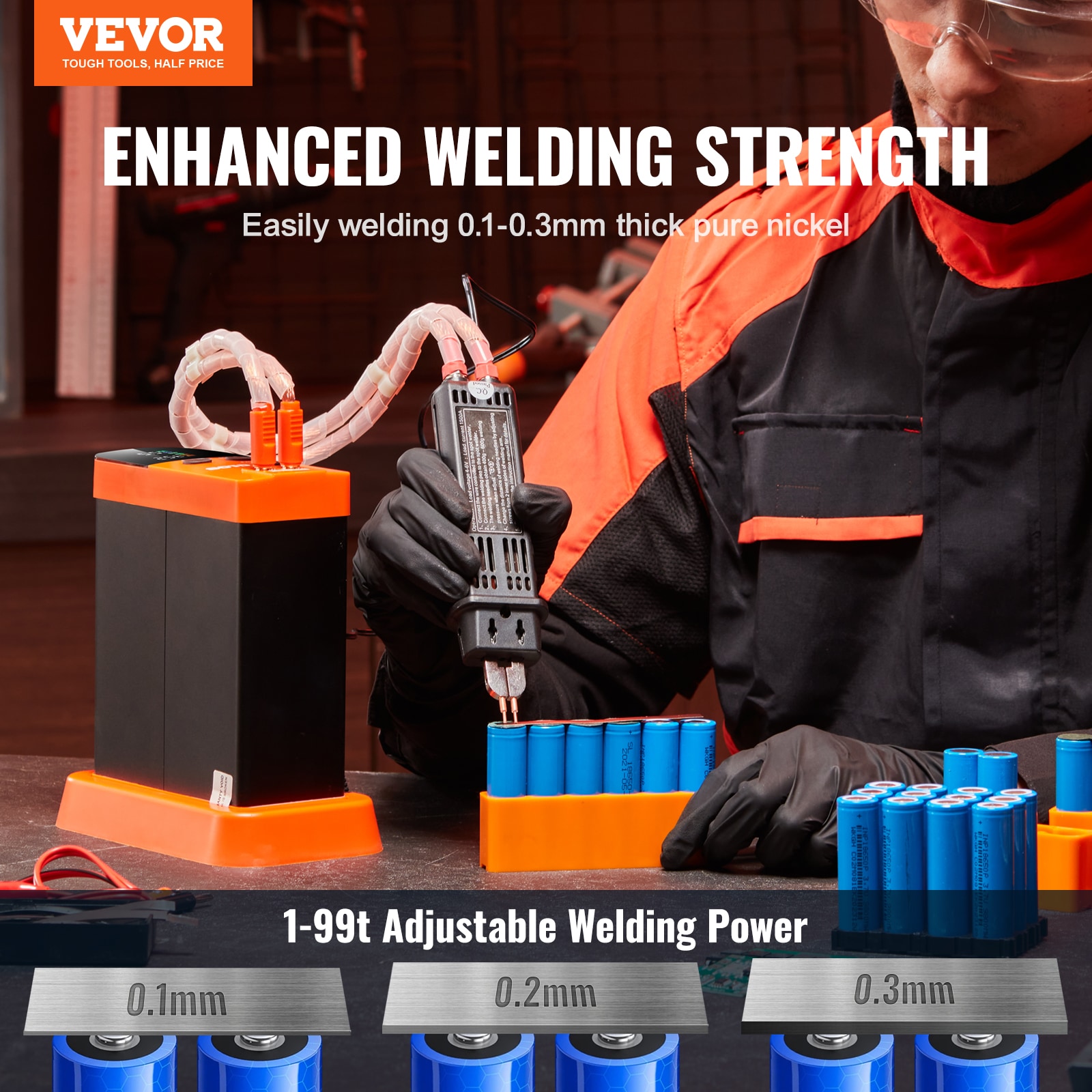 VEVOR DRDCDHJ030MMIXNR5V1 Wire-Feed-Welders - View #3