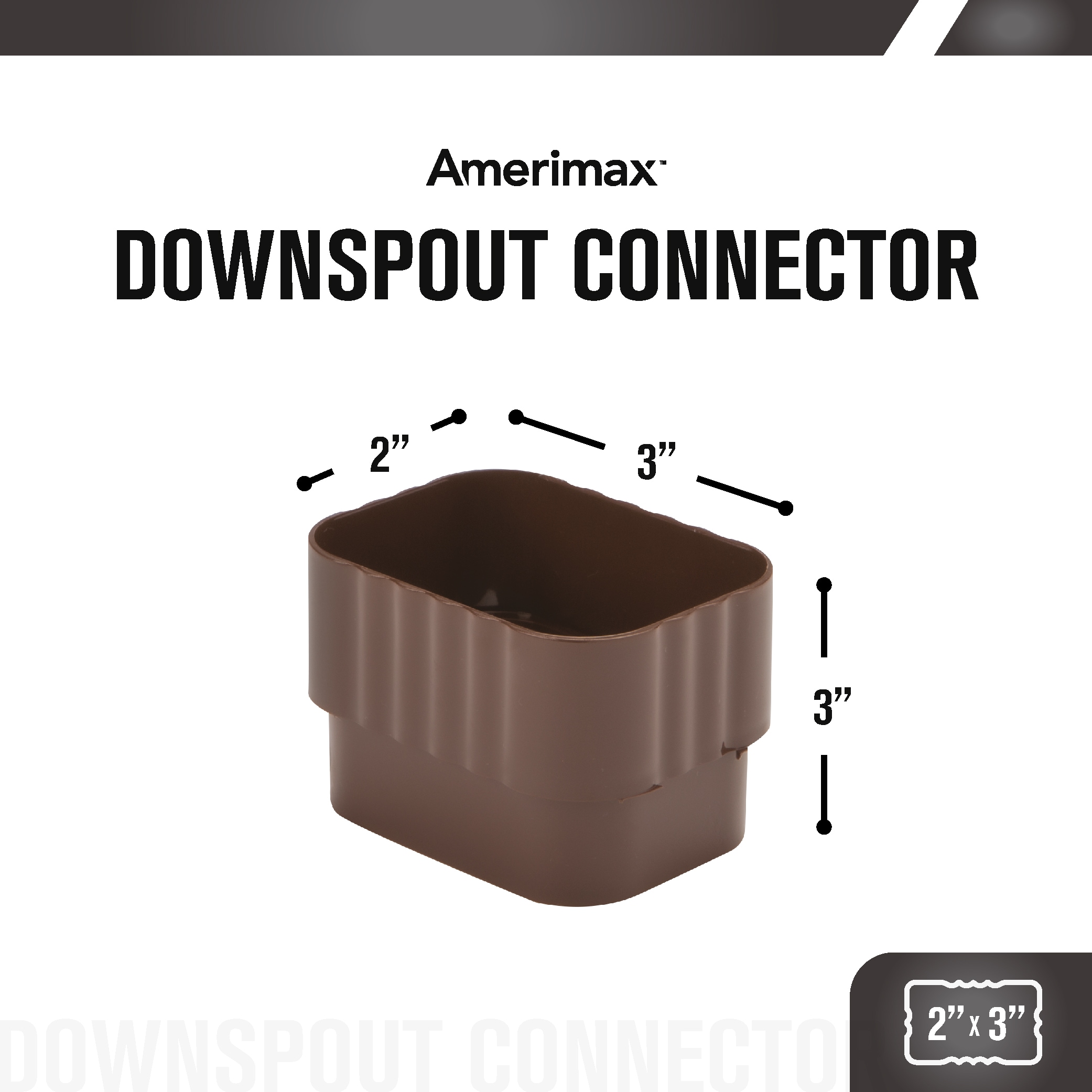 Amerimax M1623HP Downspout-Components - View #3