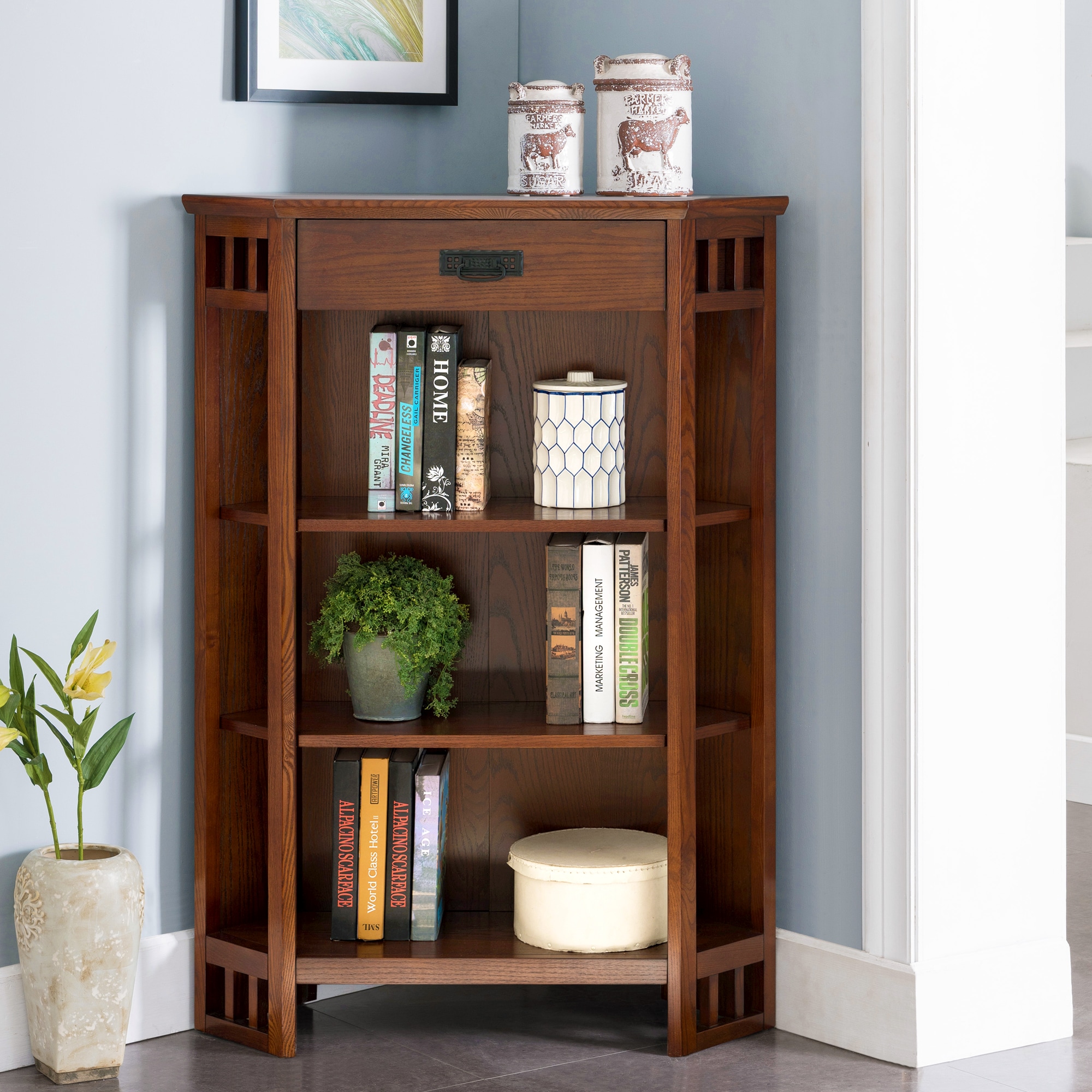 Leick Home 82263 bookcases - View #8