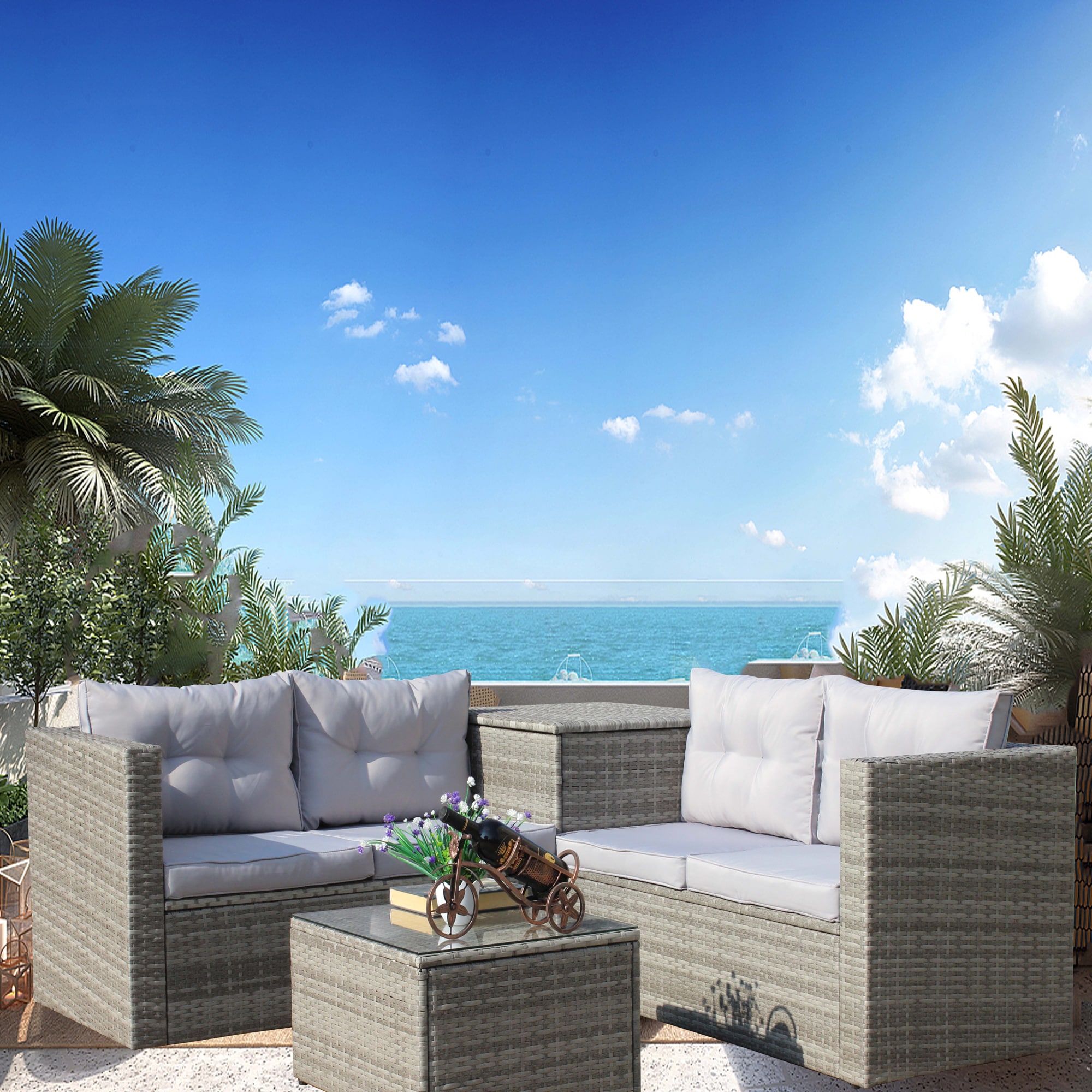 ModernLuxe L-W209S00014 Patio-Conversation-Sets - View #2