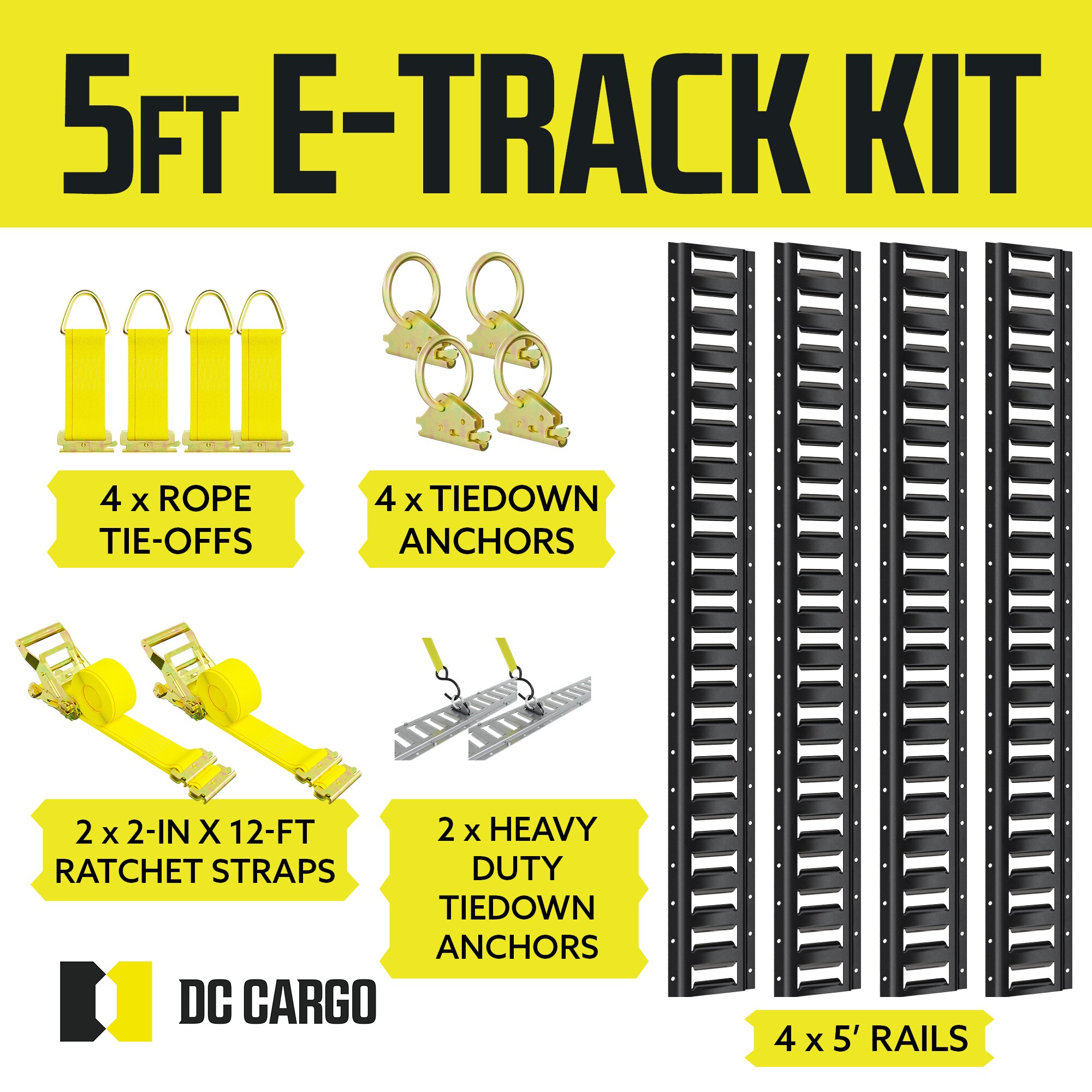 DC Cargo 5HETP4KIT4 Tie-Down-Hardware - View #3