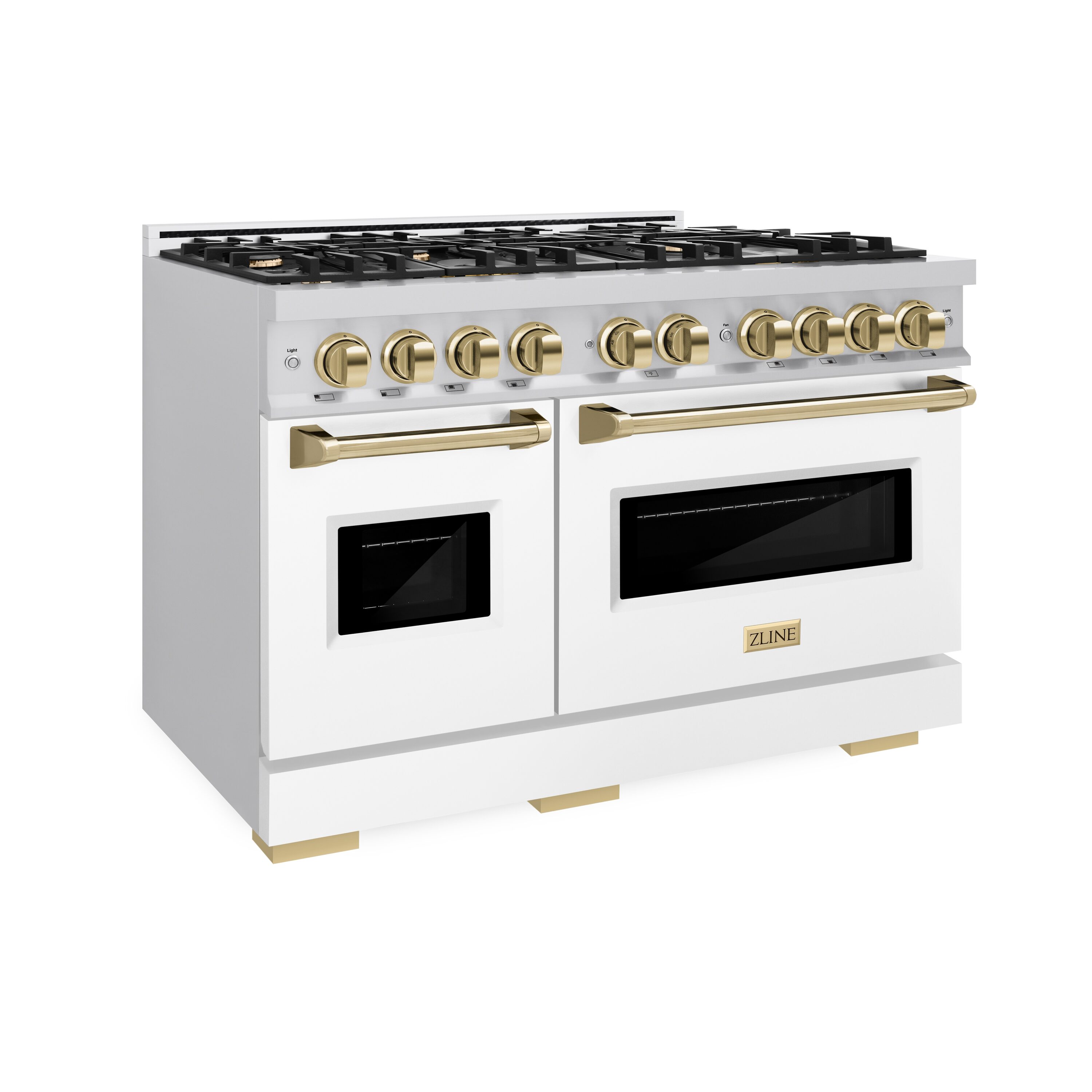 ZLINE KITCHEN & BATH CDRZ-WM-48-G Double-Dual-Fuel-Ranges - View #2