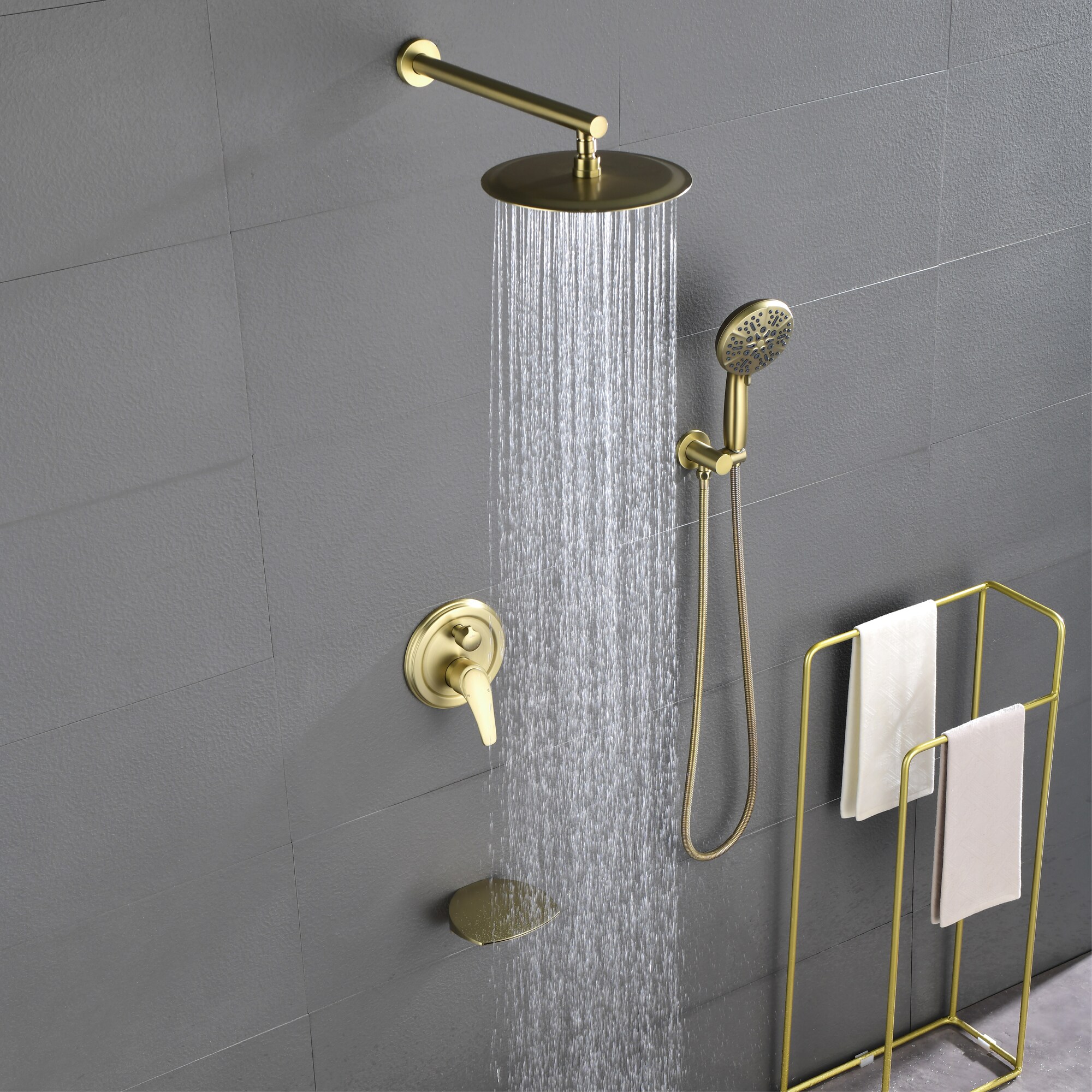 Nestfair SMD0542G Fixed-Showerhead - View #7
