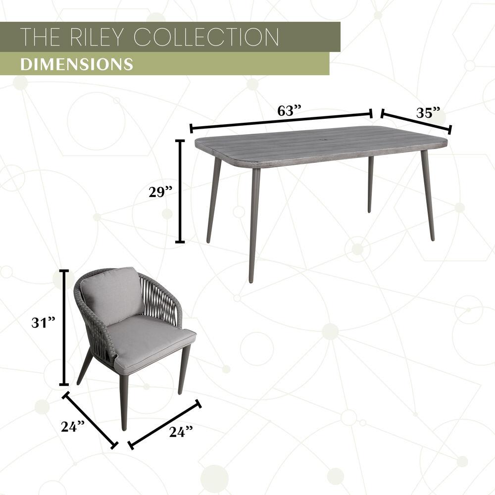 Mod Furniture RLYDN7PC-GRY Patio-Dining-Sets - View #3