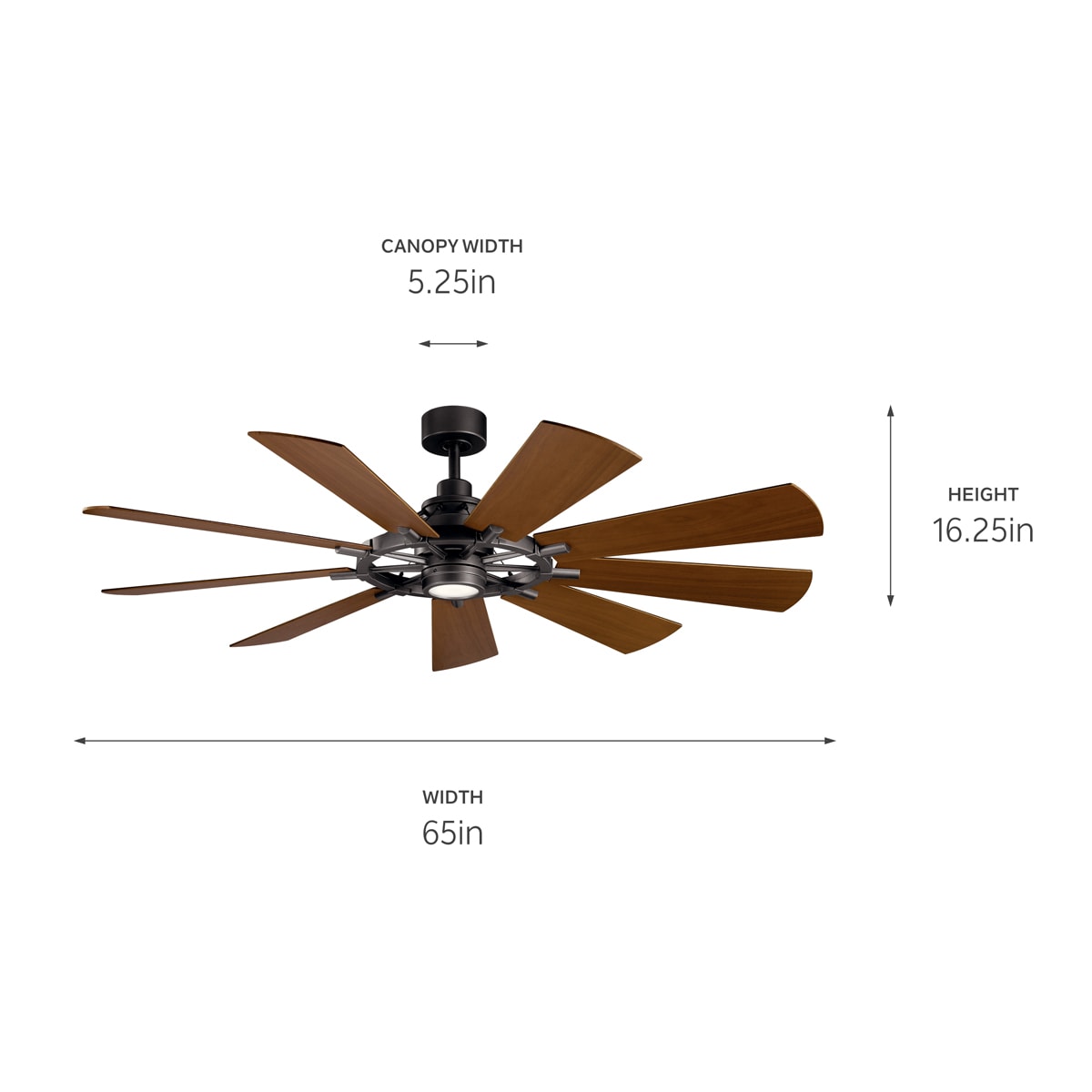 Kichler 300265AVI Ceiling-Fans - View #11