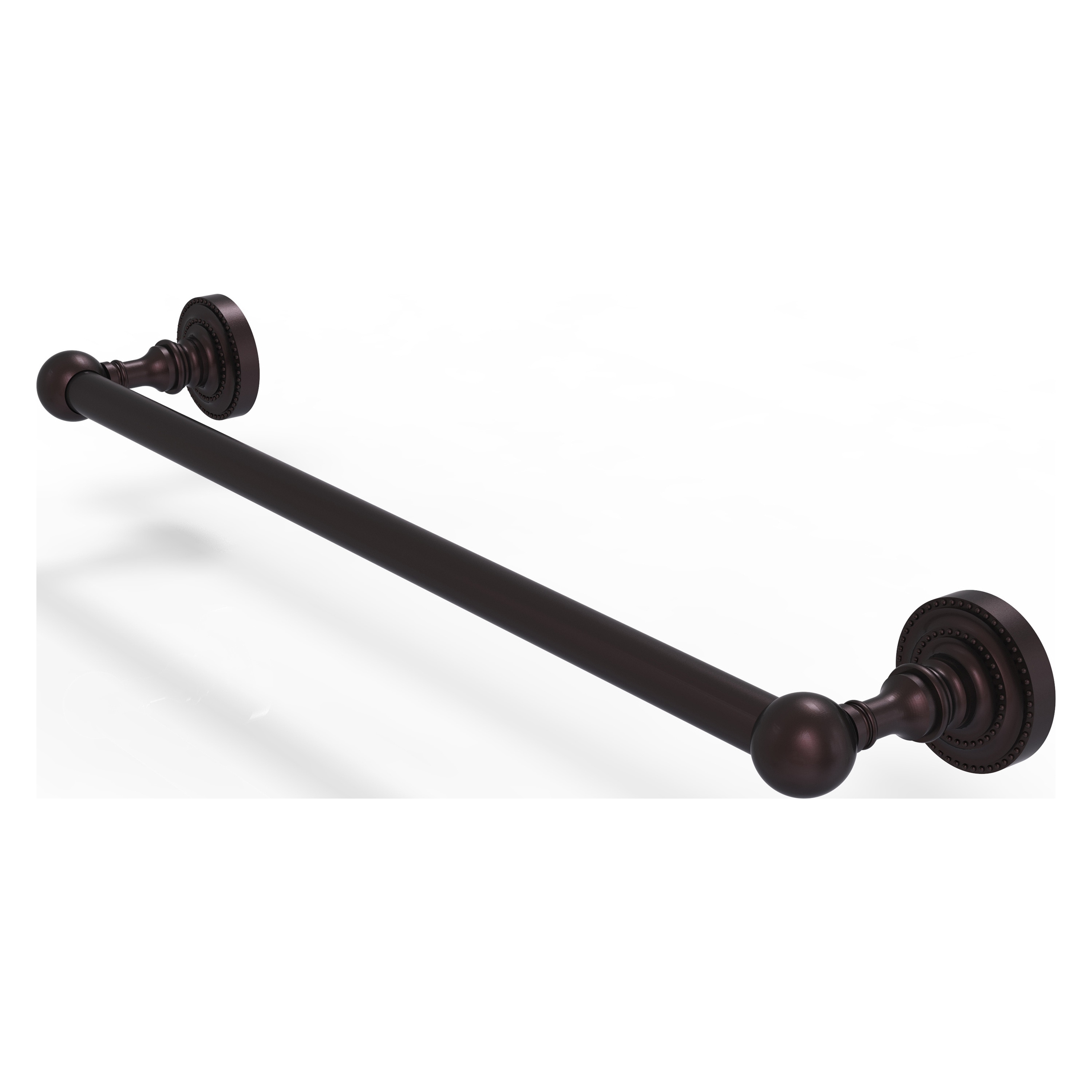 Allied Brass DT-41/18-ABZ Dottingham 18-in Antique Bronze Wall mount Single Towel Bar