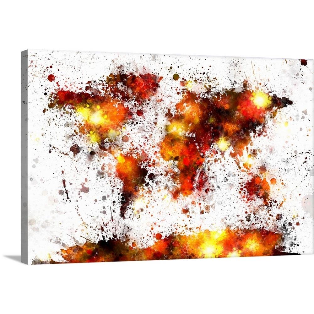 GreatBigCanvas 2394684-24-36X24 24-in H x 36-in W Abstract Print on Canvas