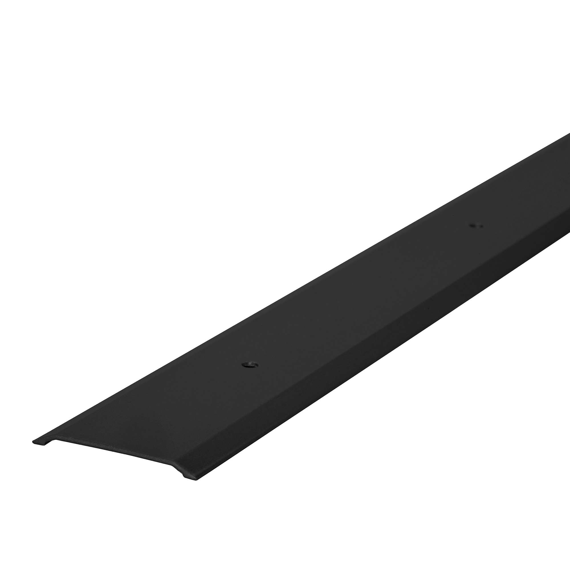 M-D 36-in x 1.75-in Aluminum Door threshold (Install with Screws) #36 IN. BLACK ALUMINUM FLAT-PROFILE THRESHOLD