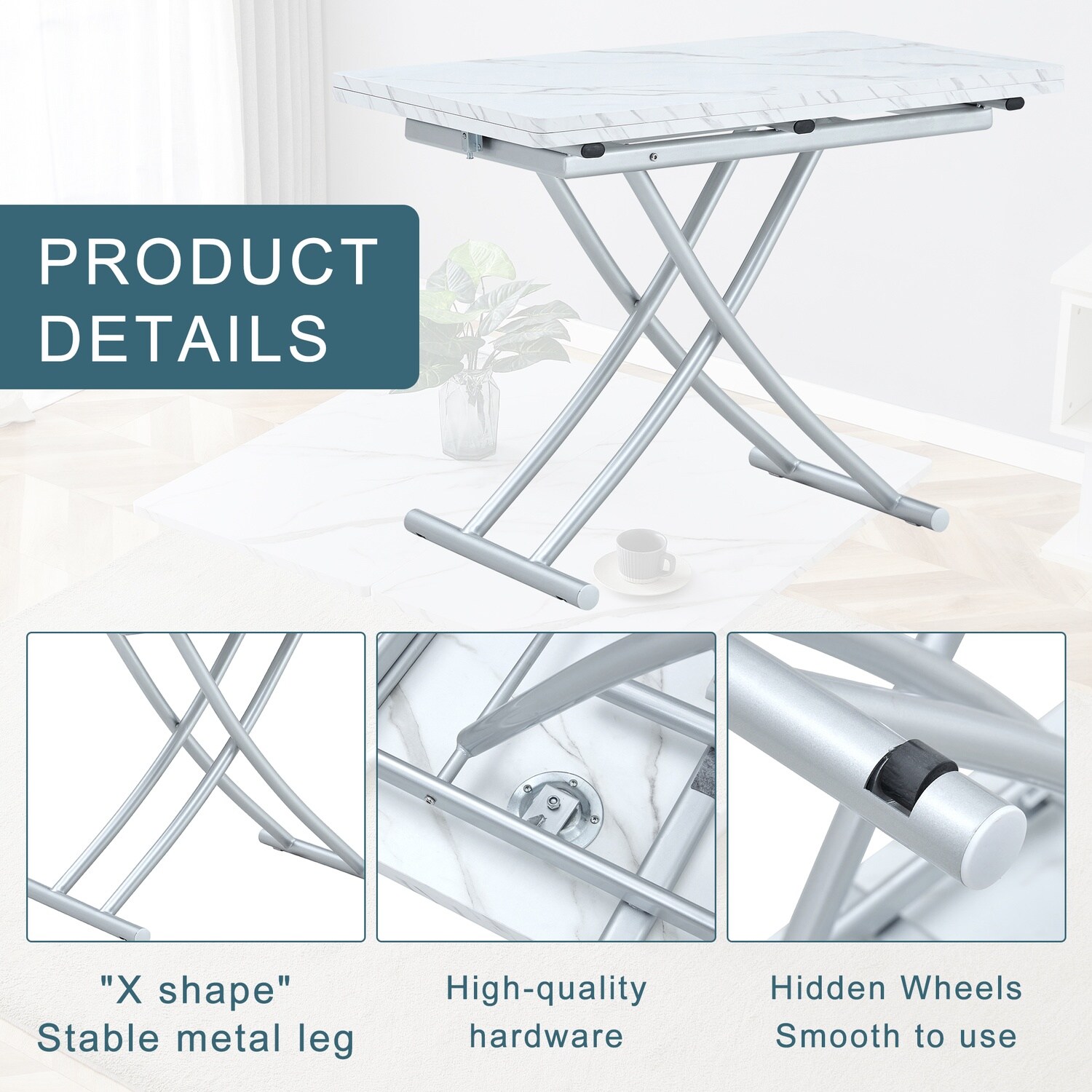 Watnature YC306WH9TD45 Dining-Tables - View #6