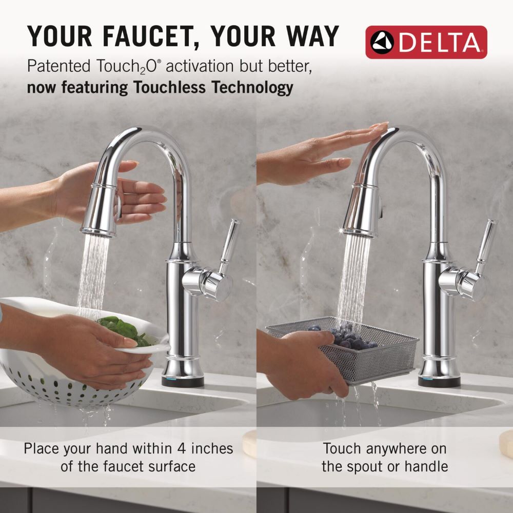 Delta 9984TL-PR-DST Kitchen-Faucets - View #3