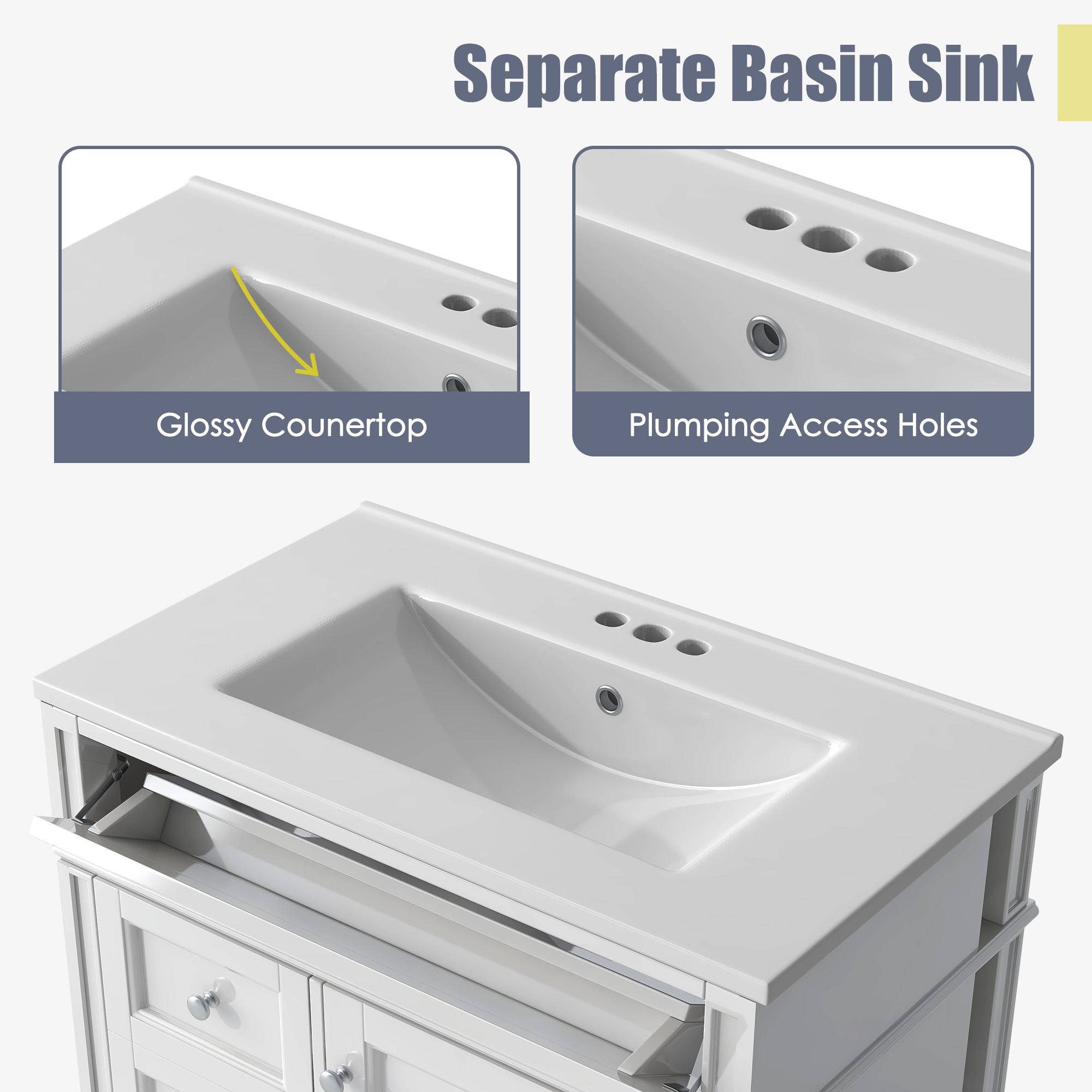 Siavonce FZB082S00006 Bath-Vanity-Combo - View #5