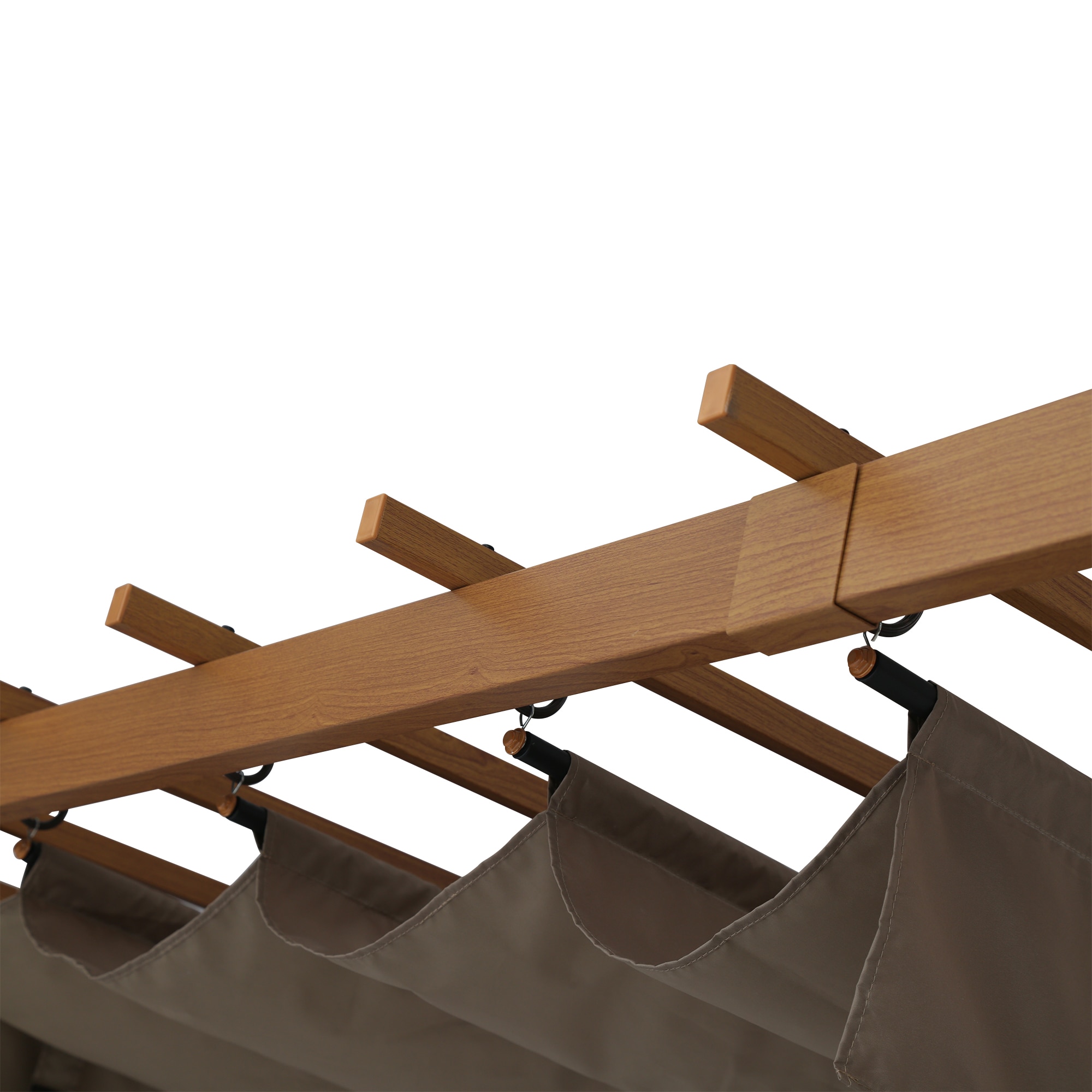 ELEVATE OUTDOORS TYW1020WBR Wood-Resin-Gazebos - View #3