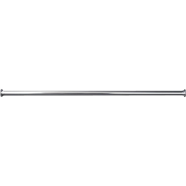 Barclay Straight Shower Rod 60 In To, 60 Straight Fixed Shower Curtain Rod