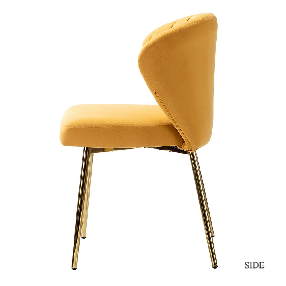 14 Karat Home CHM6125A-MUSTARD chairs - View #3