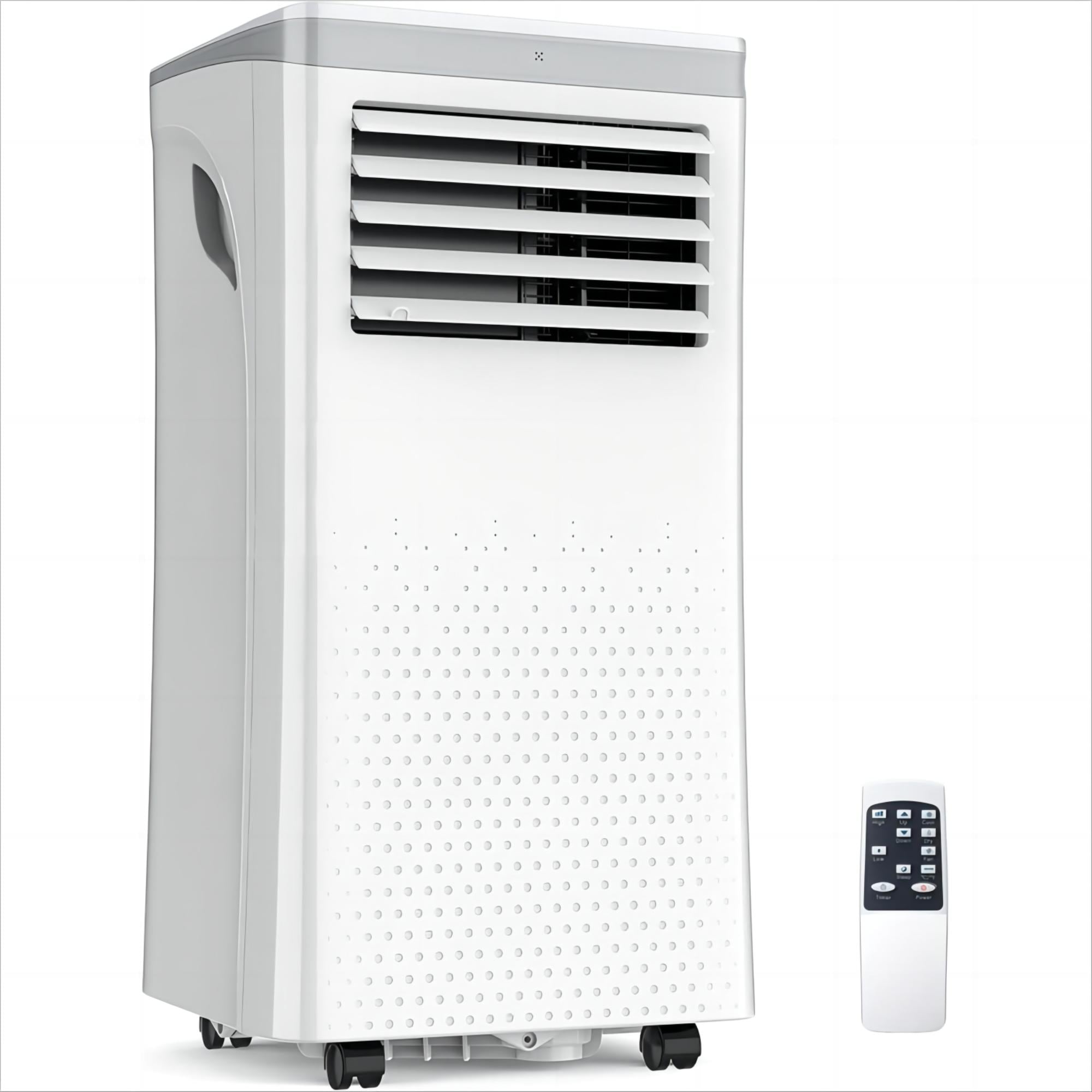 COWSAR LSAC4211W8K 5200 BTU DOE 115-Volt White Vented Portable Air Conditioner Remote Control Included 250-sq ft -Cooling