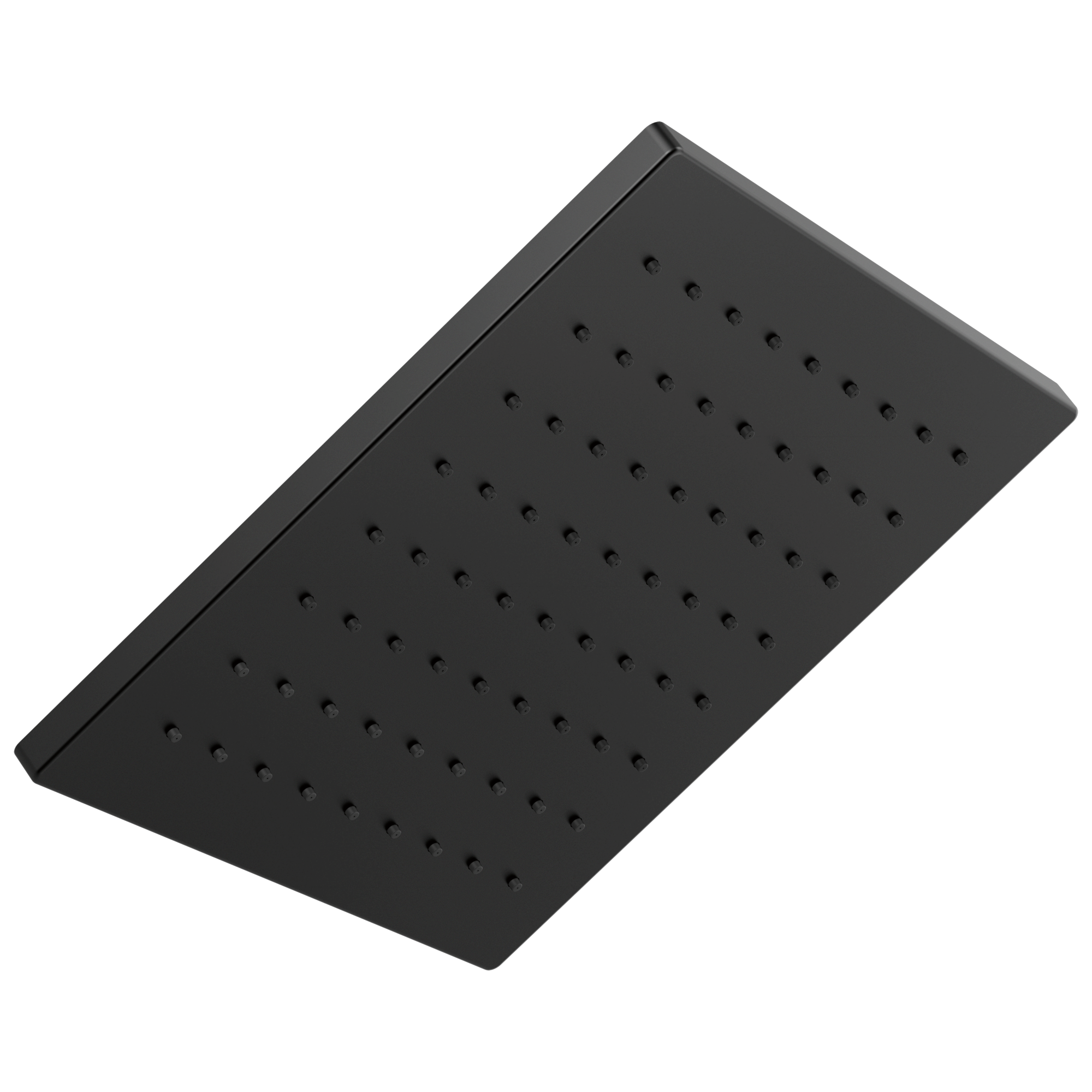 Delta 52159-BL 1.0 -Spray Matte Black 11.7500-in Square Fixed Rain Shower Head 1.75 GPM