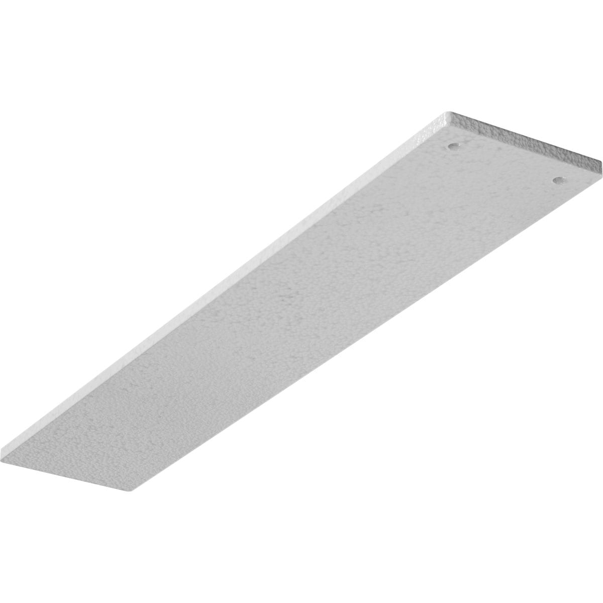 Ekena Millwork BKTM03X16LOHWH Logan Hidden 16-in x 3-in x 0.25-in White Steel Countertop support bracket