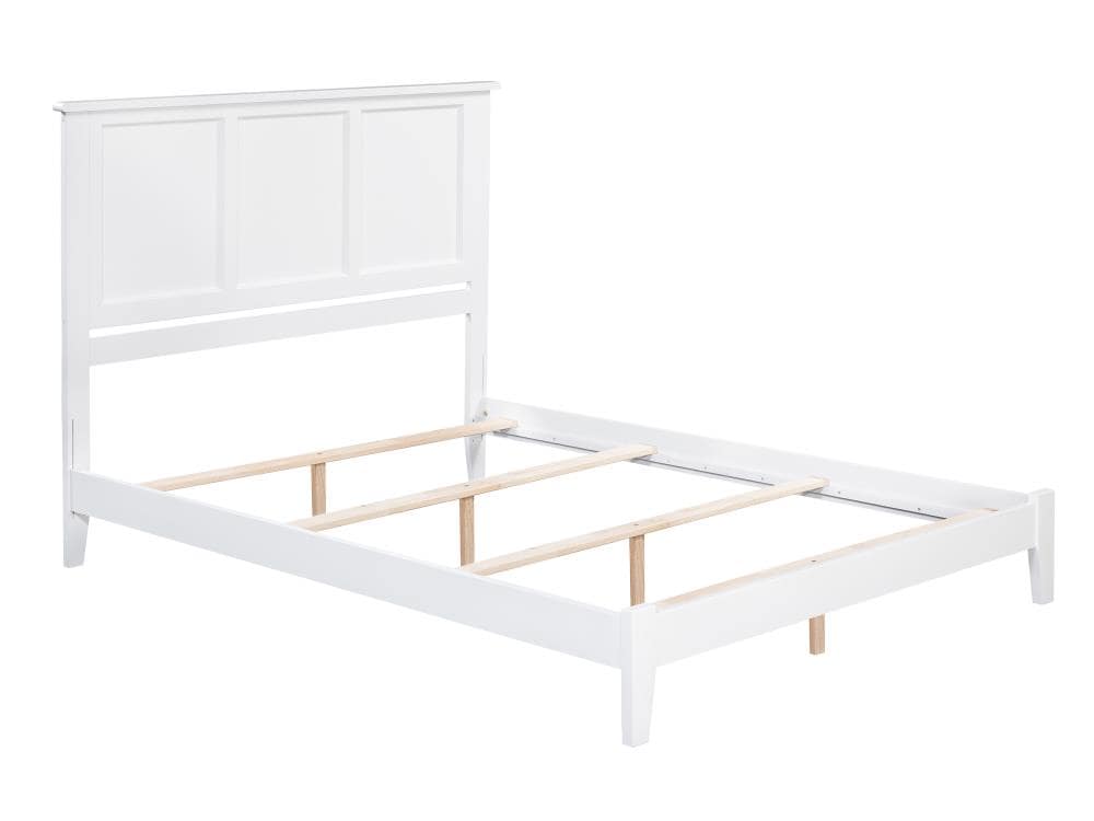 AFI Furnishings Madison White Queen Wood Bed Frame in the Beds ...