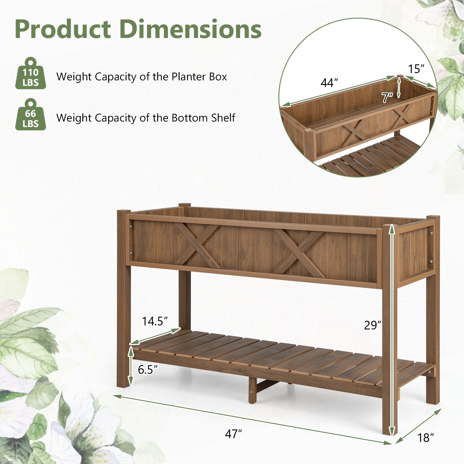 Ayelon GD41GT13CF Raised-Garden-Beds - View #3