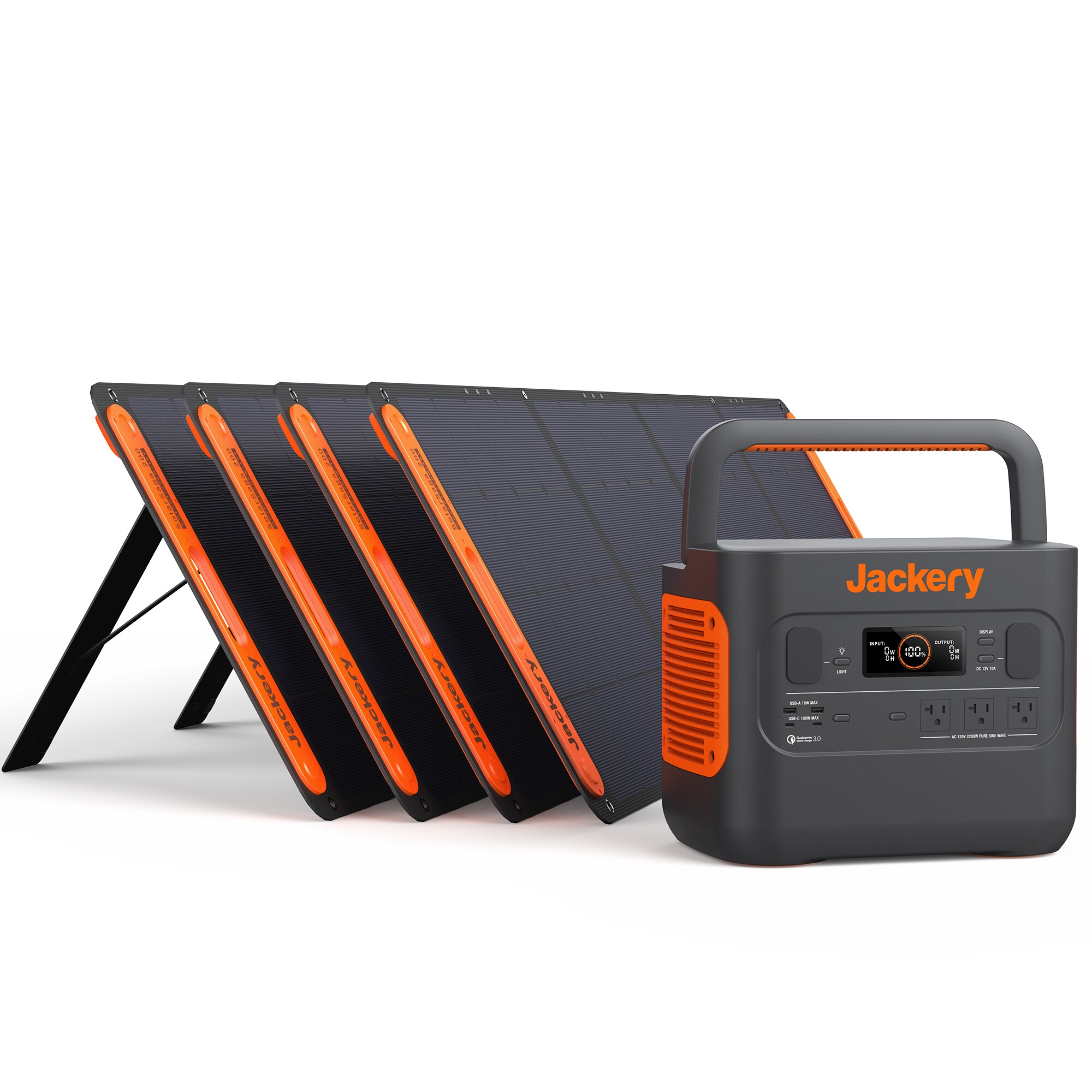 Jackery Explorer 2000 Pro Solar Generator (2160Wh) 2200-Watt