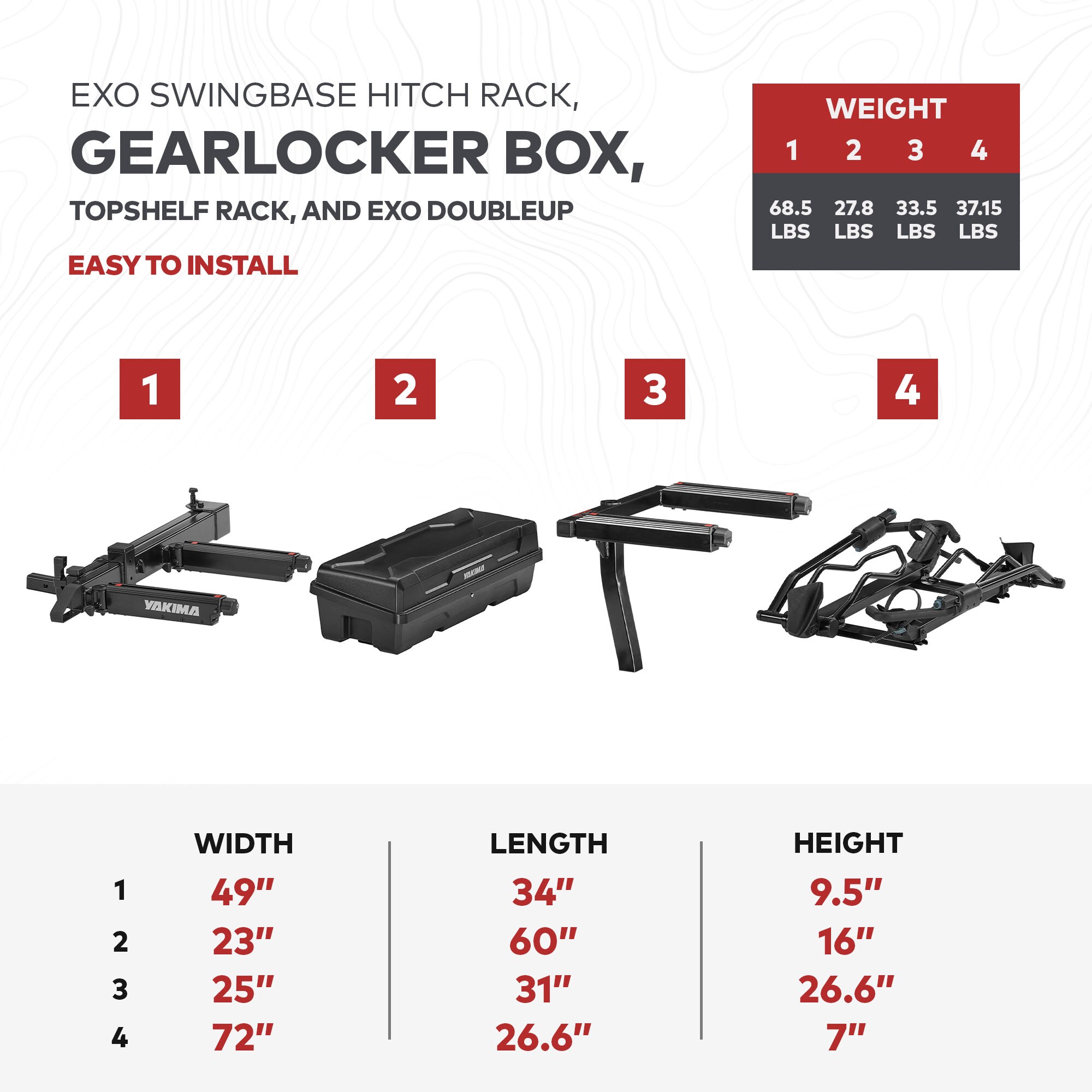 YAKIMA 406409 Cargo-Carriers - View #3