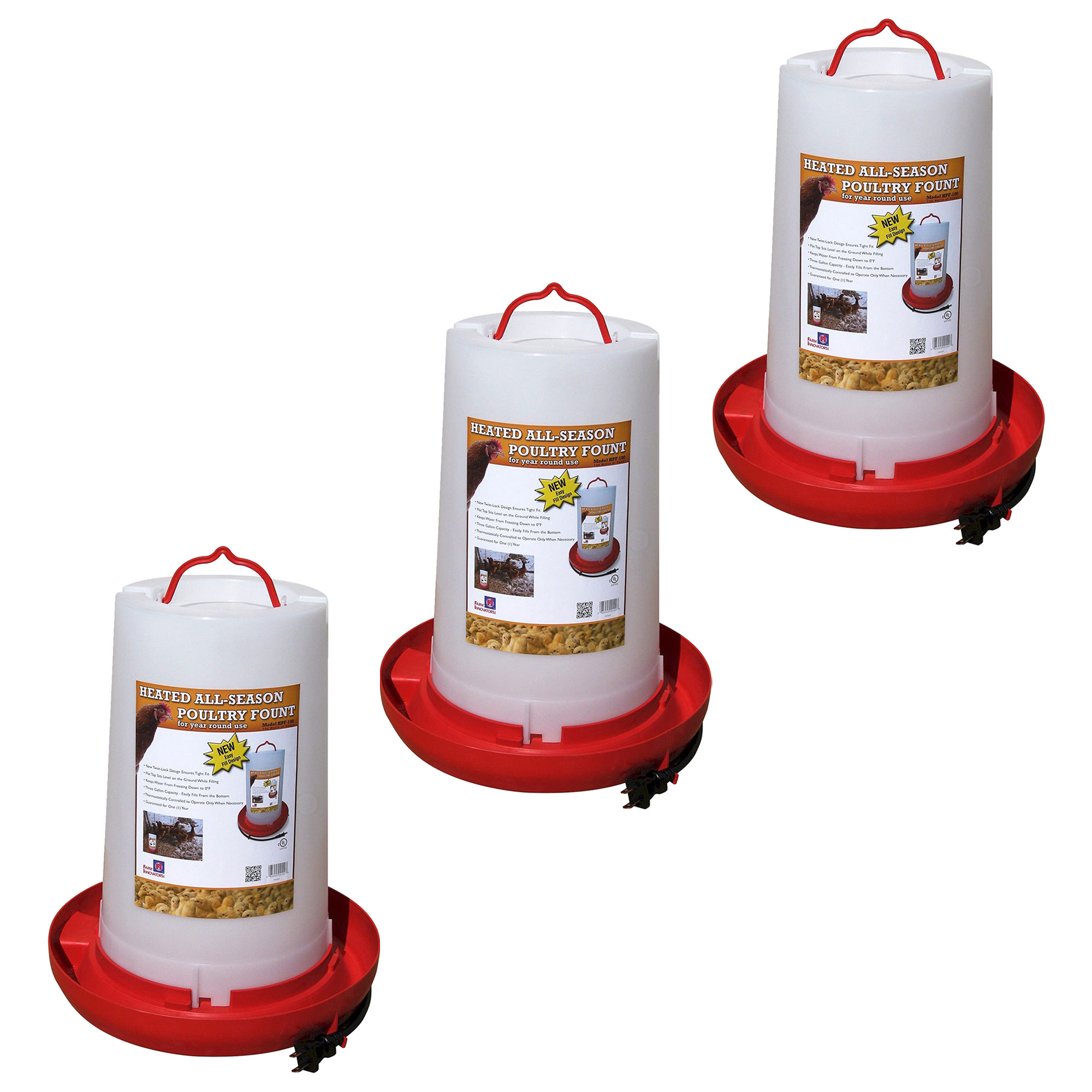 Farm Innovators 273112 Red Handle and feeder clip