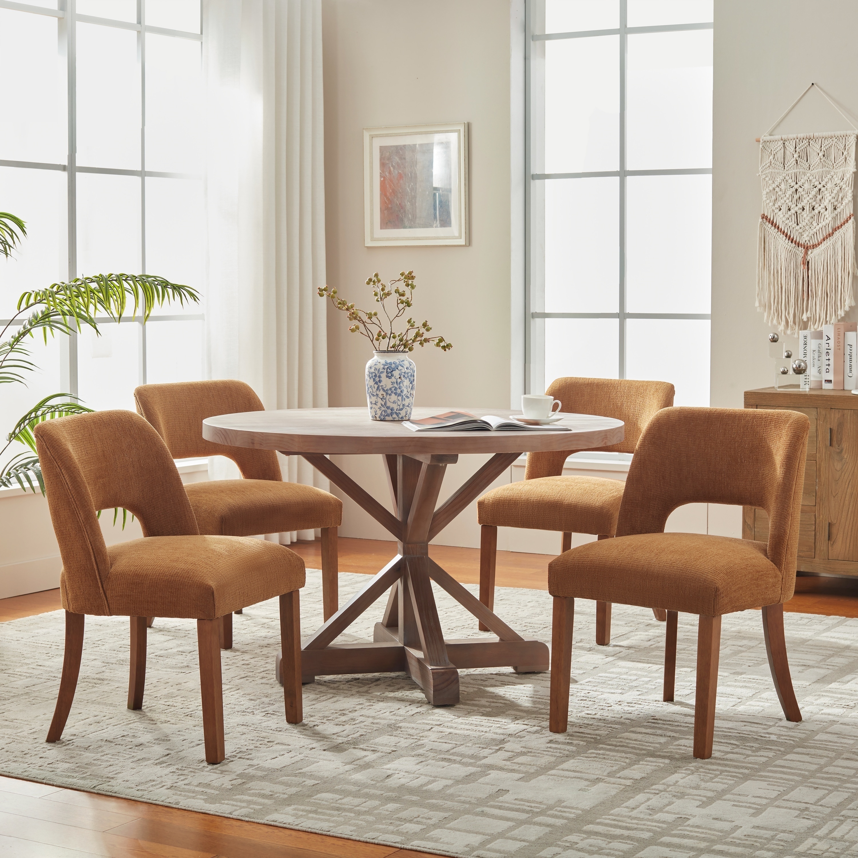 Keoni VK-007-ORA Dining-Chairs - View #3