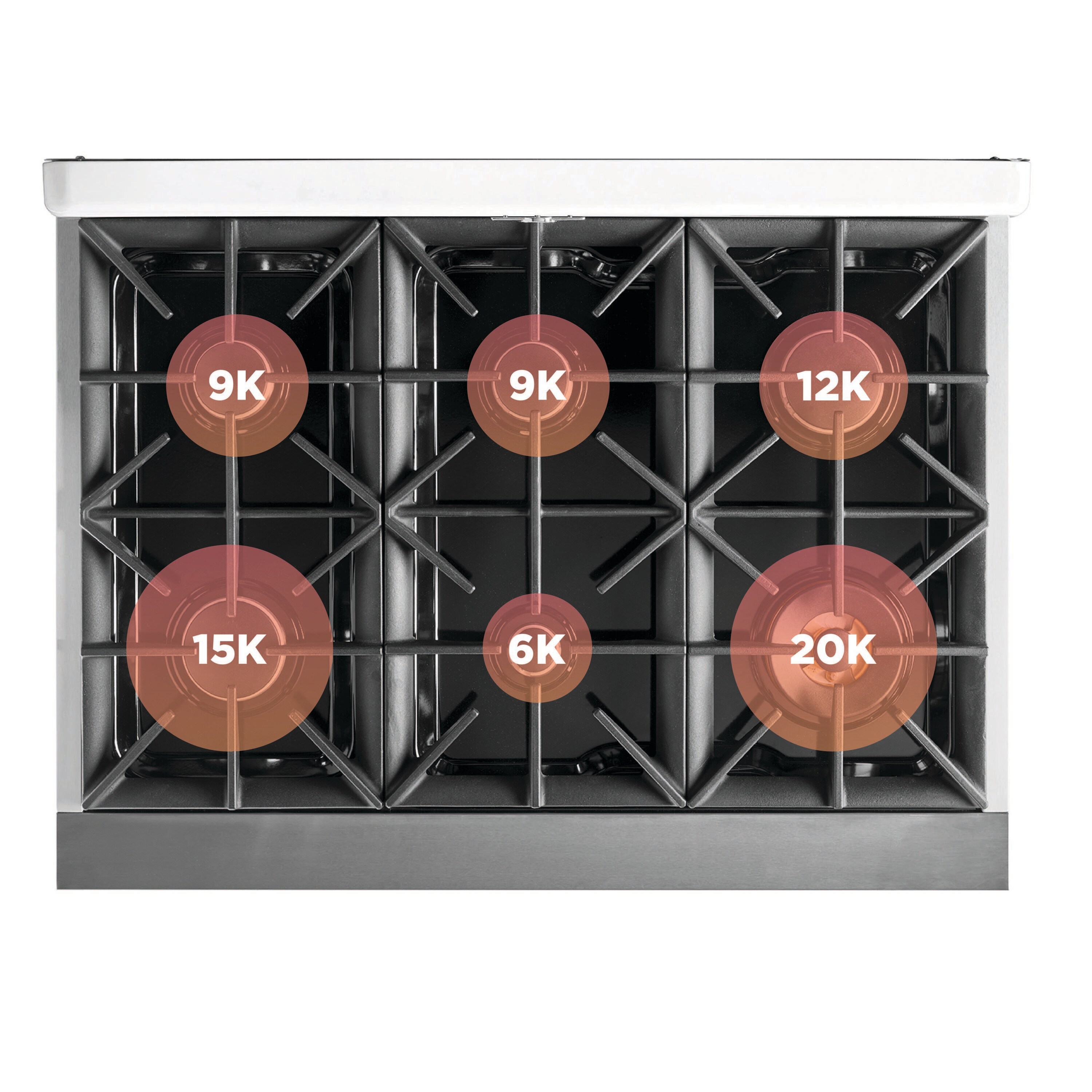 UNIQUE UGP-36CR W Freestanding-Gas-Ranges - View #7