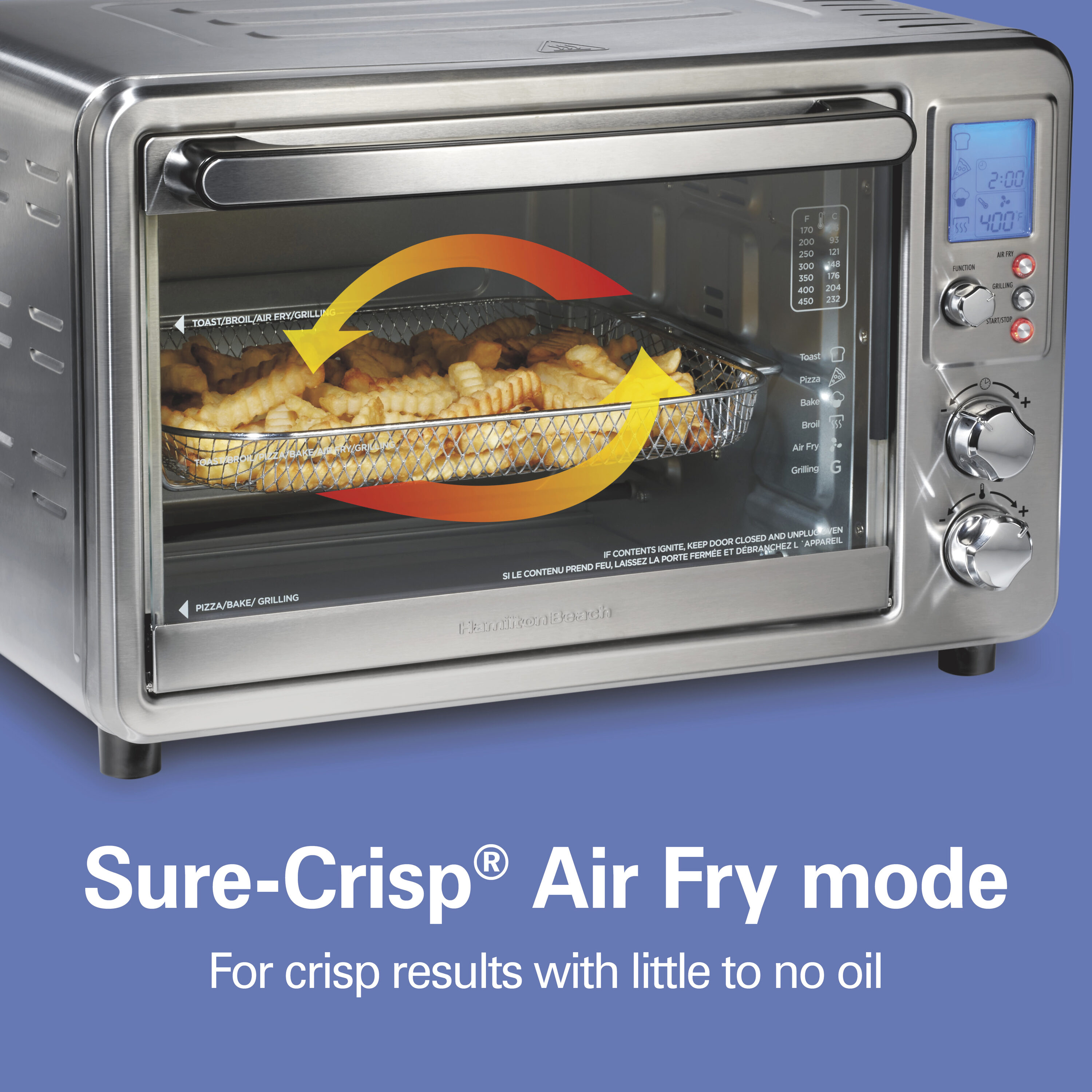 Hamilton Beach 4-Slice Stainless Steel Convection Toaster Oven (1700-Watt) 31395 simolary.com 18 Hamilton Beach 4-Slice Stainless Steel Convection Toaster Oven (1700-Watt) 31395 Simolary simolary.com 18