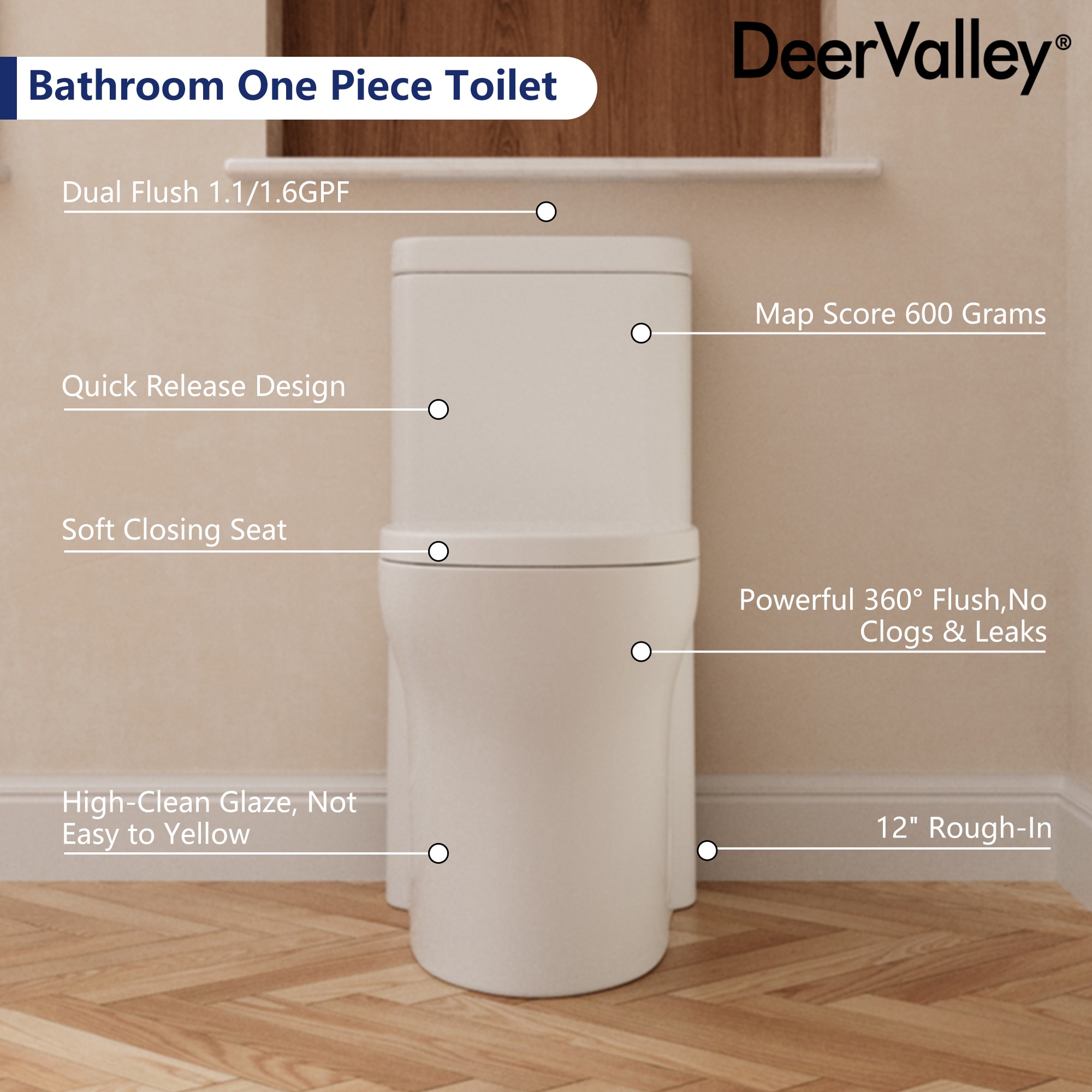 DeerValley DV-1F0197 toilets - View #12