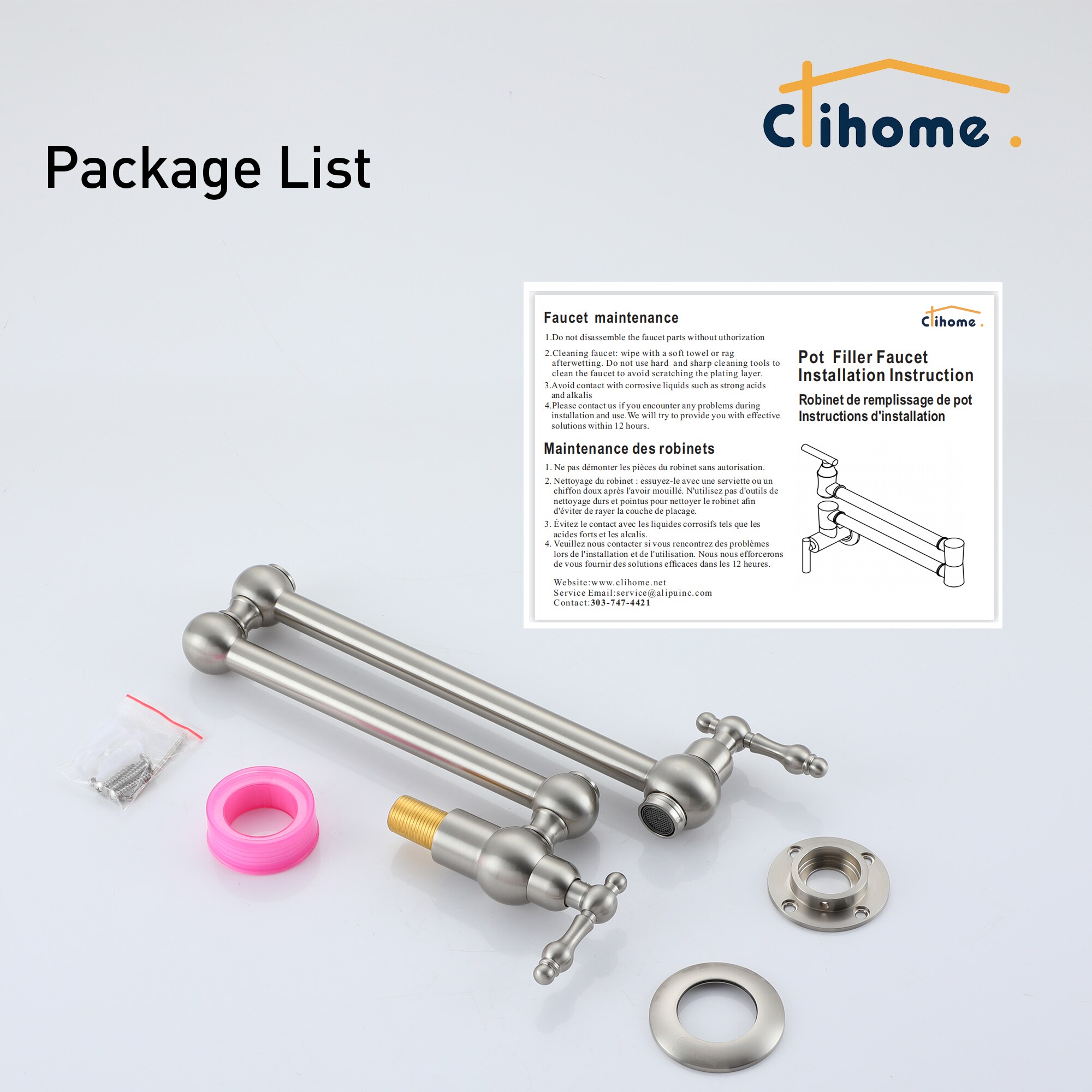 Clihome DG-KF46NS Kitchen-Faucets - View #10