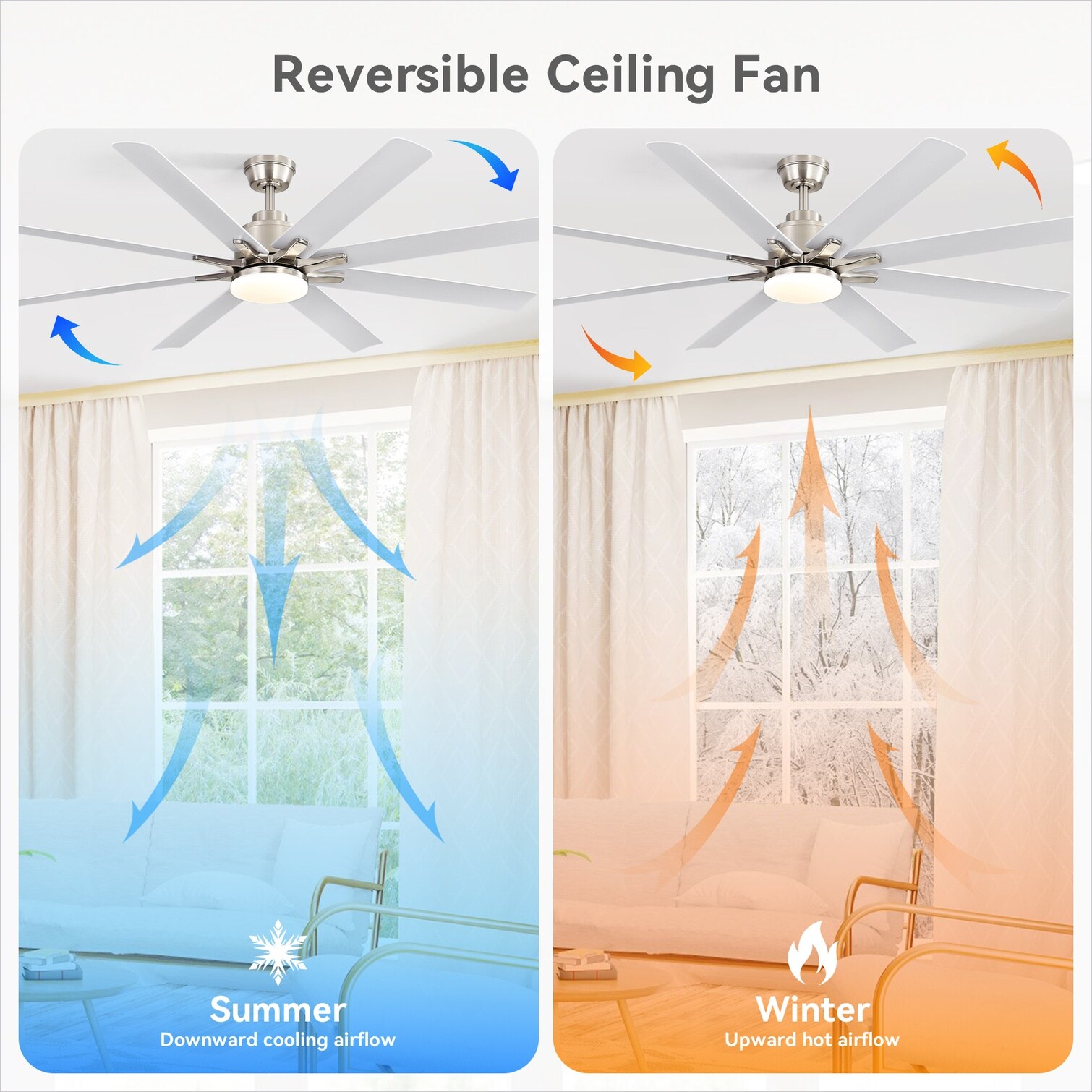 SunJet LIS5FOLN3MMF Ceiling-Fans - View #3
