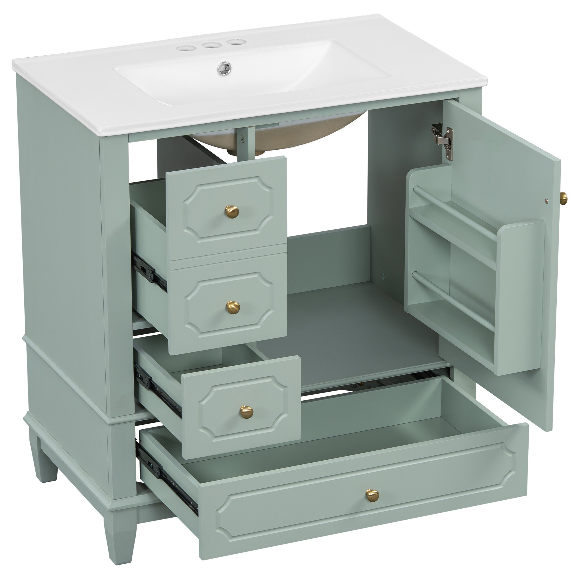 ModernLuxe L3P-N725P296569F Bath-Vanity-Combo - View #12