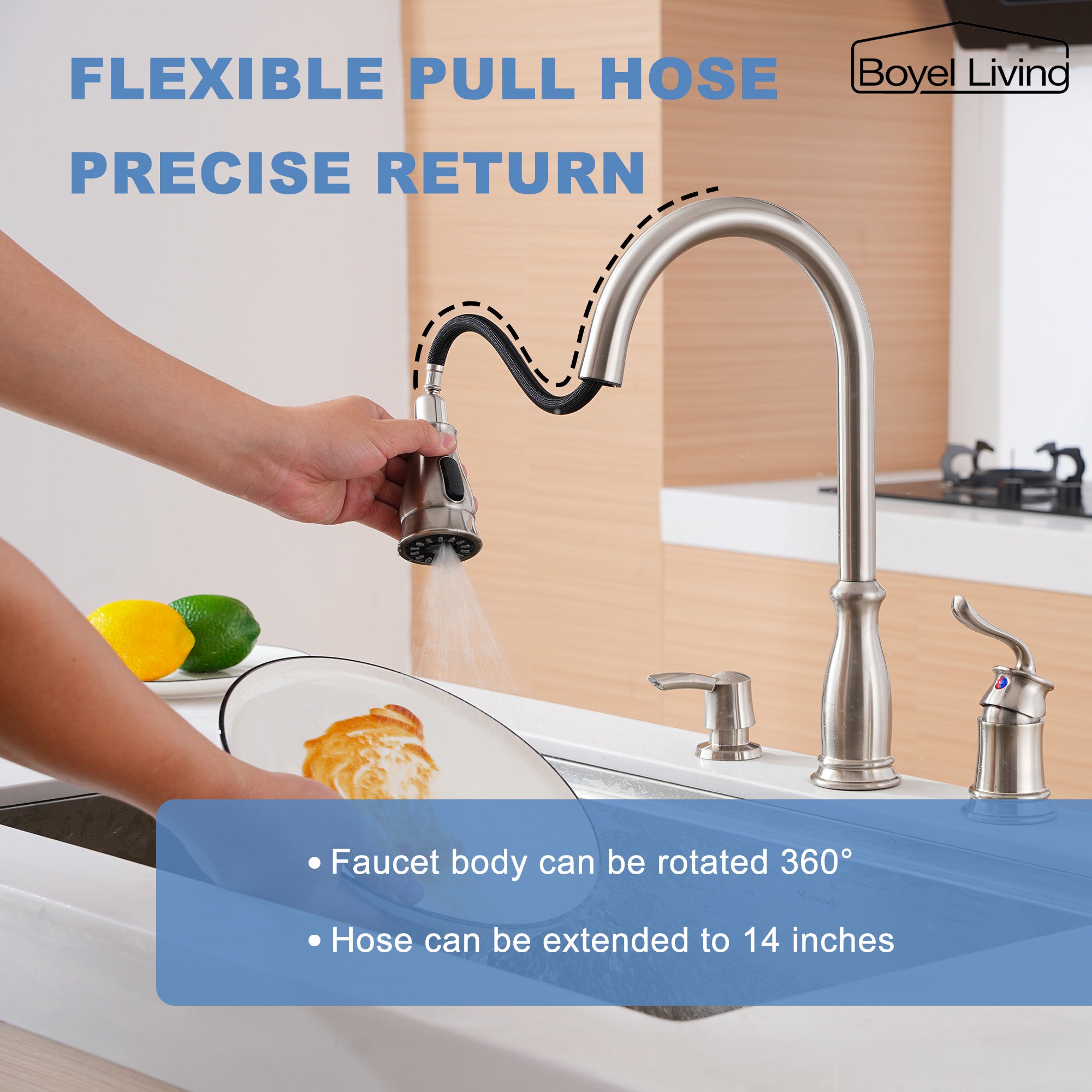 Boyel Living BL-APS254-BN Kitchen-Faucets - View #8
