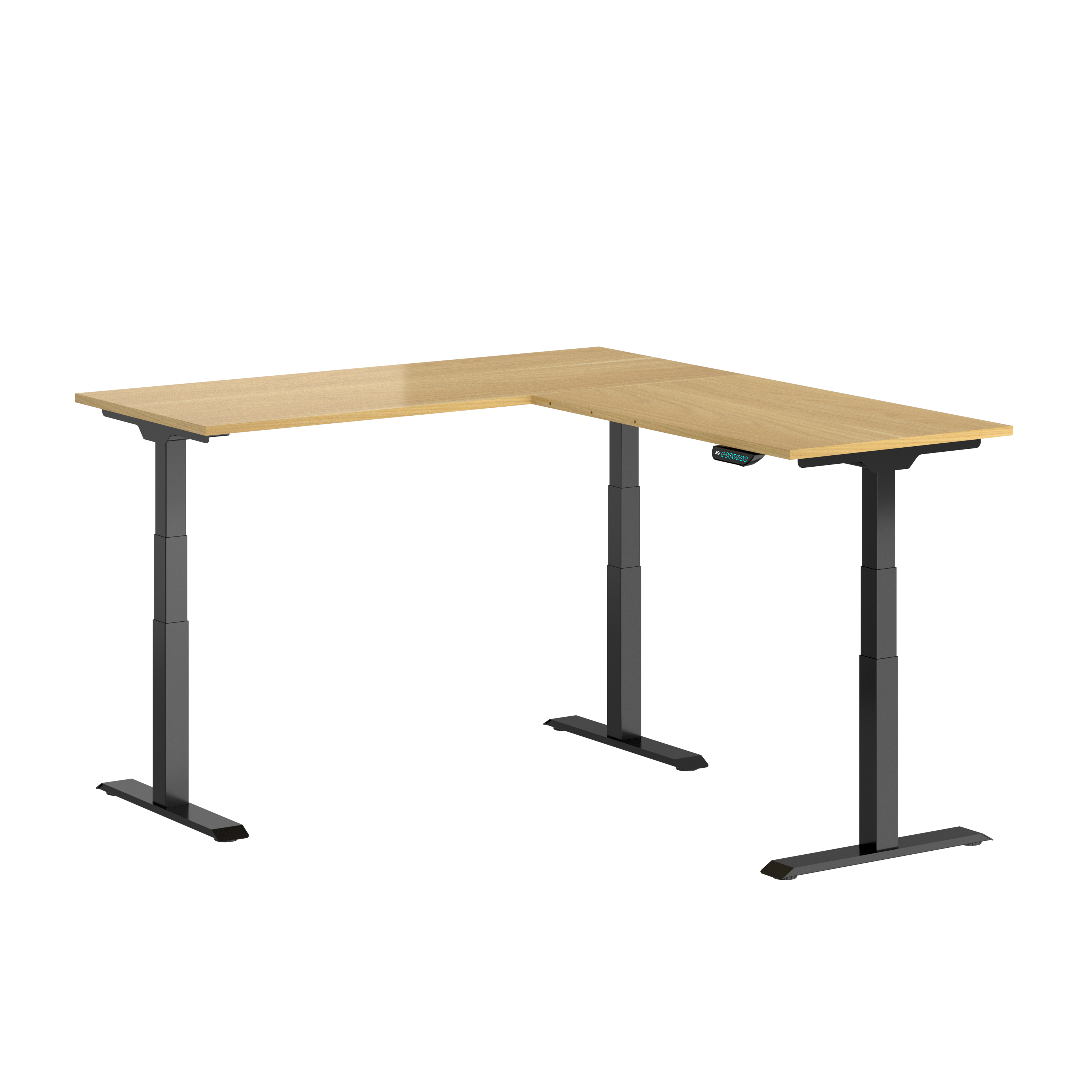 4Dock WB5TB-60RB 60-in L x 23-in H Black Wood Adjustable Height Work Bench