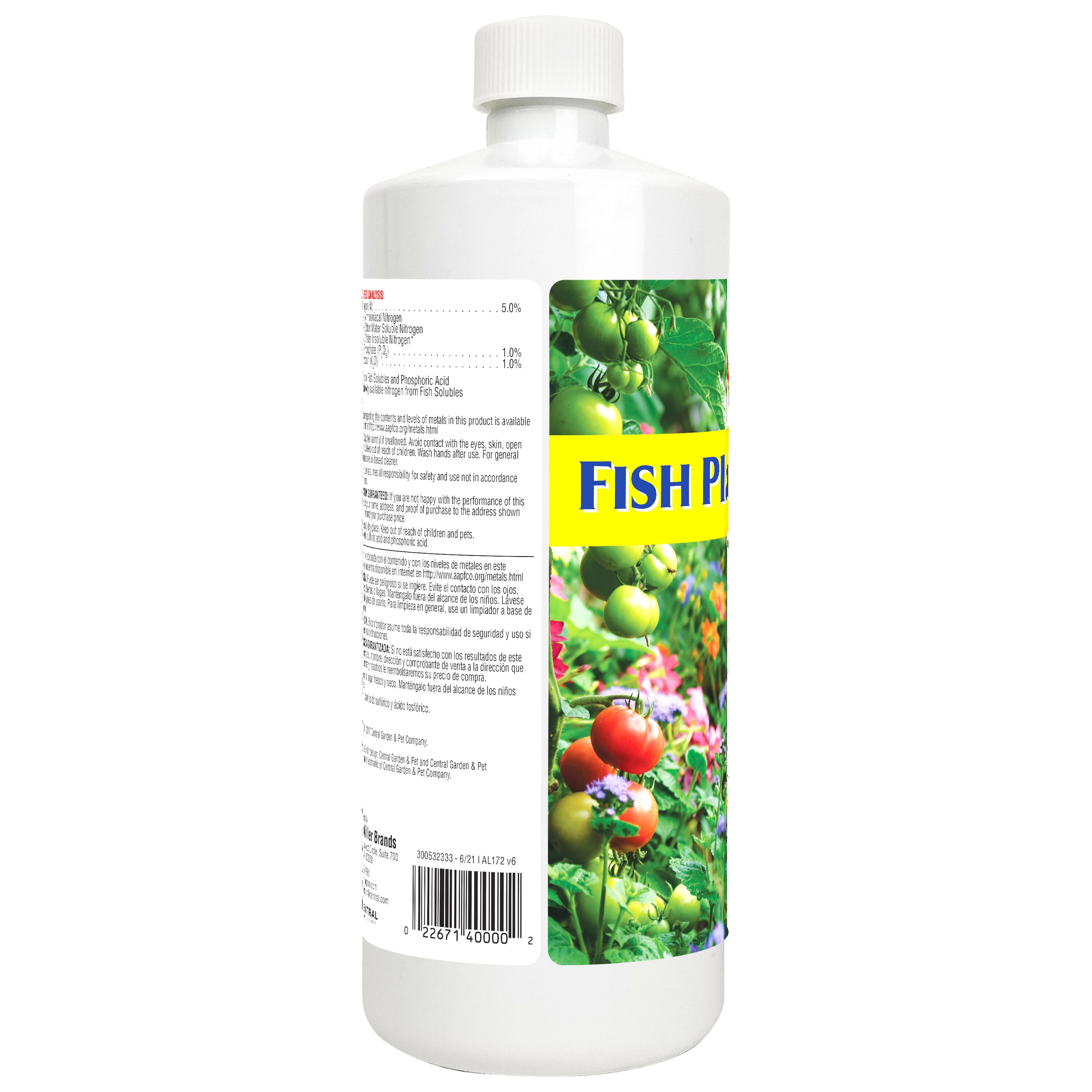 Alaska Fish Fertilizer 1-Quart Liquid All-purpose Food in the