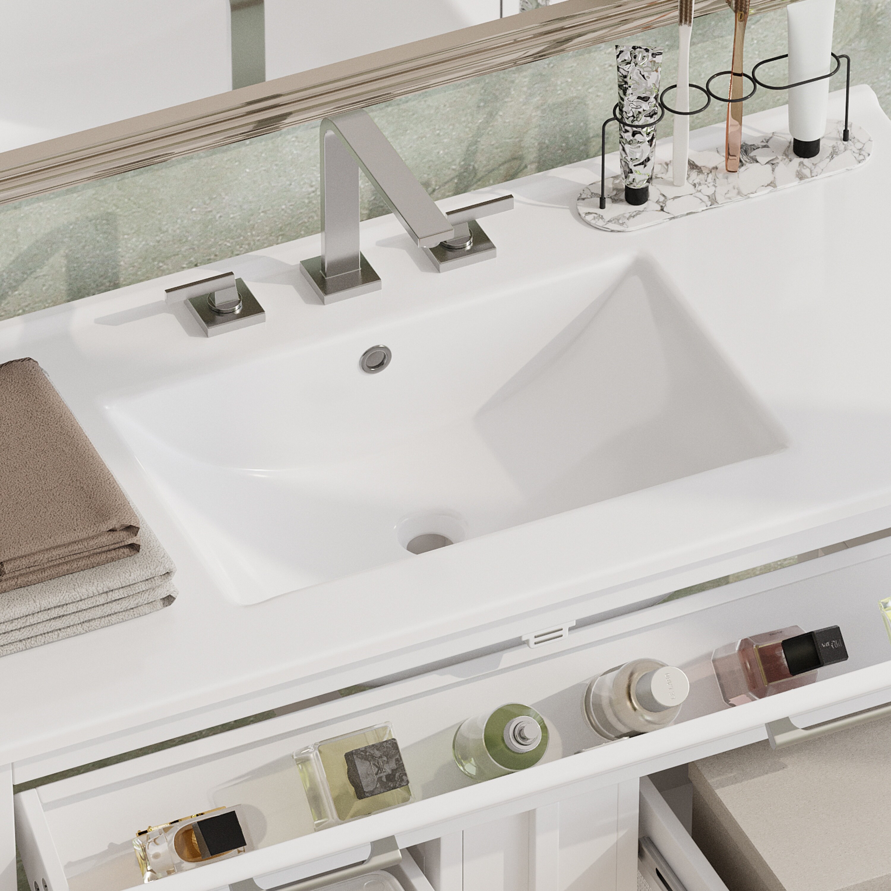Tatayosi RY-P288908W Bath-Vanity-Combo - View #10