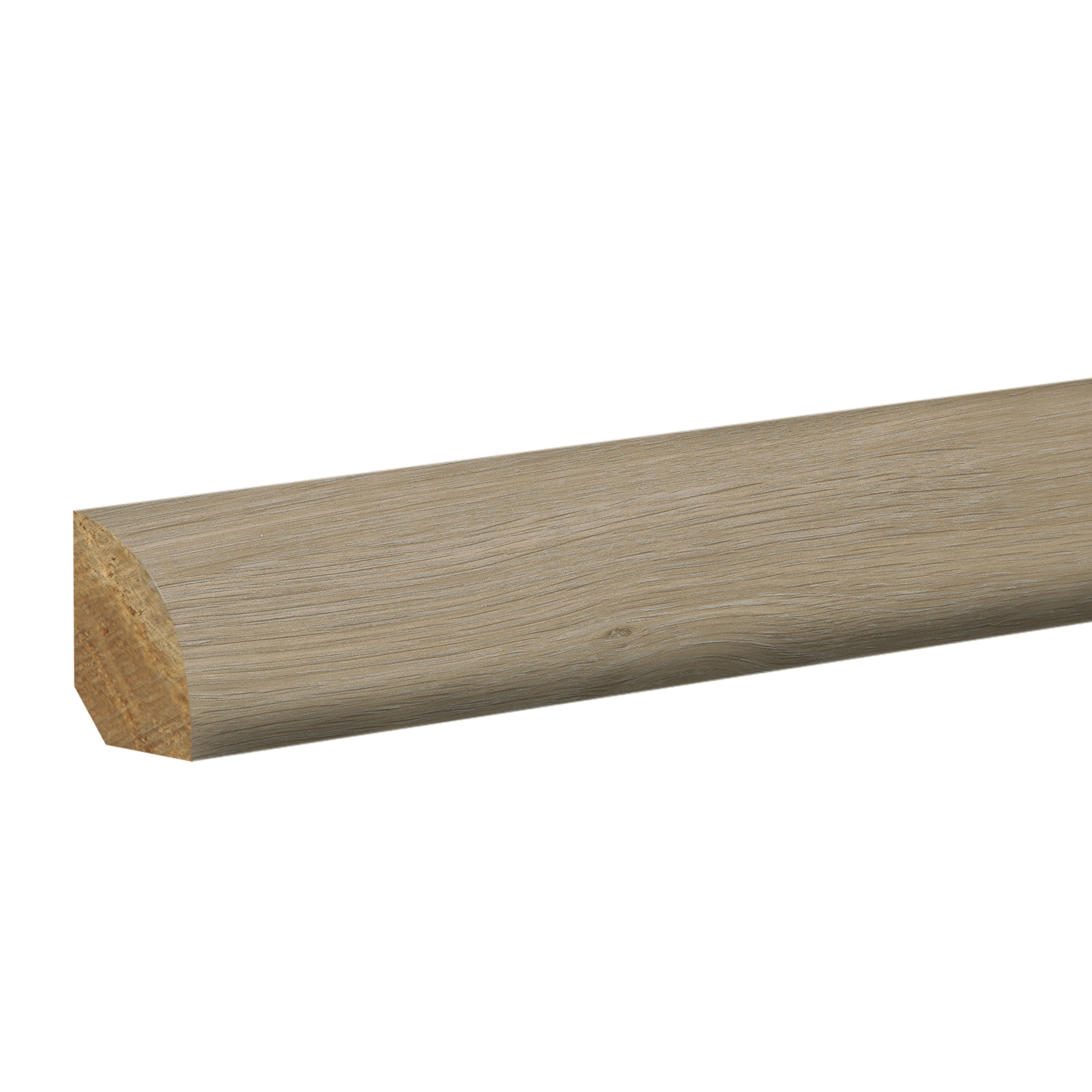 Project Source MQNS-08169 Hartsville 0.62-in T x 0.75-in W x 94.5-in L Laminate wood Quarter round