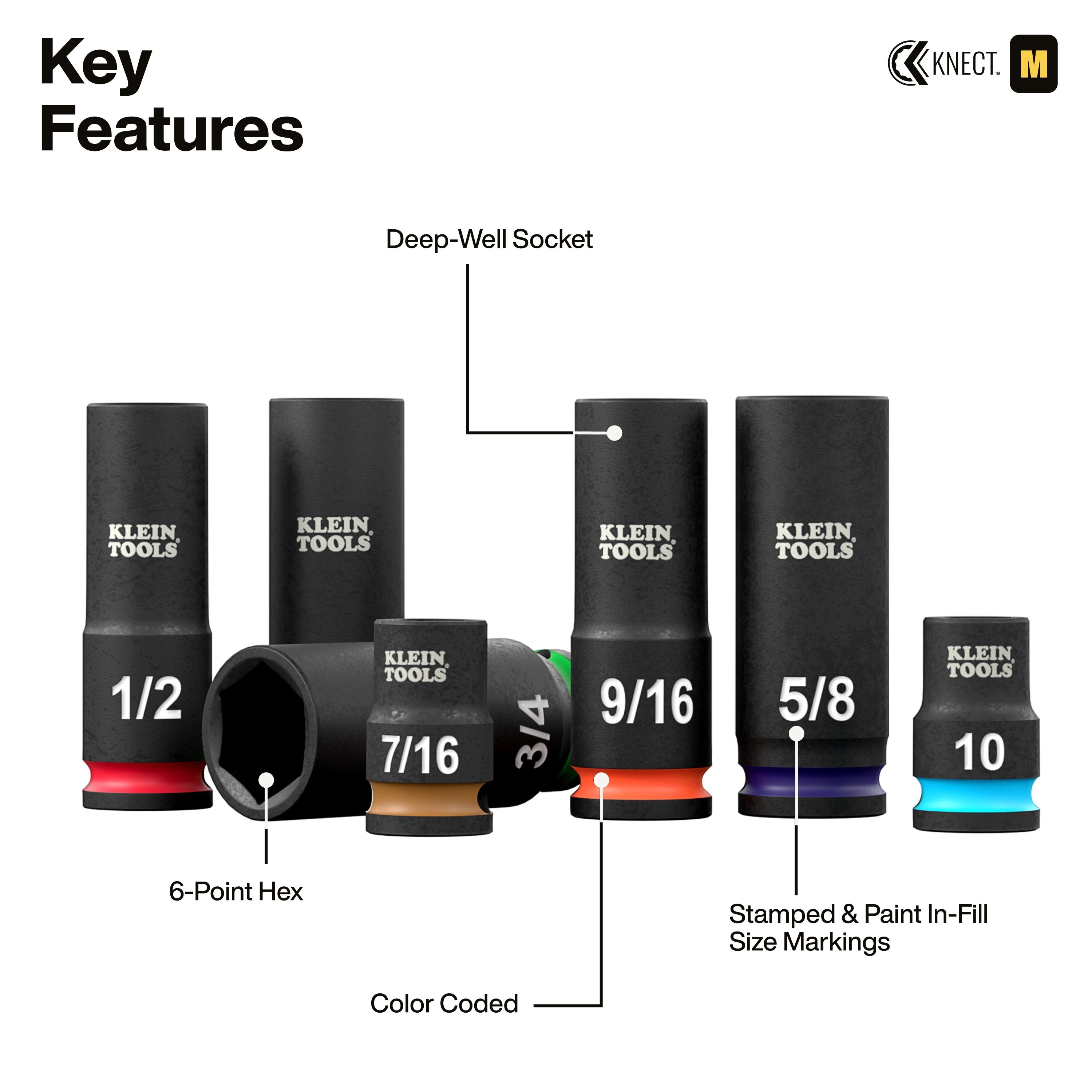 Klein Tools 65148HD Socket-Sets - View #3